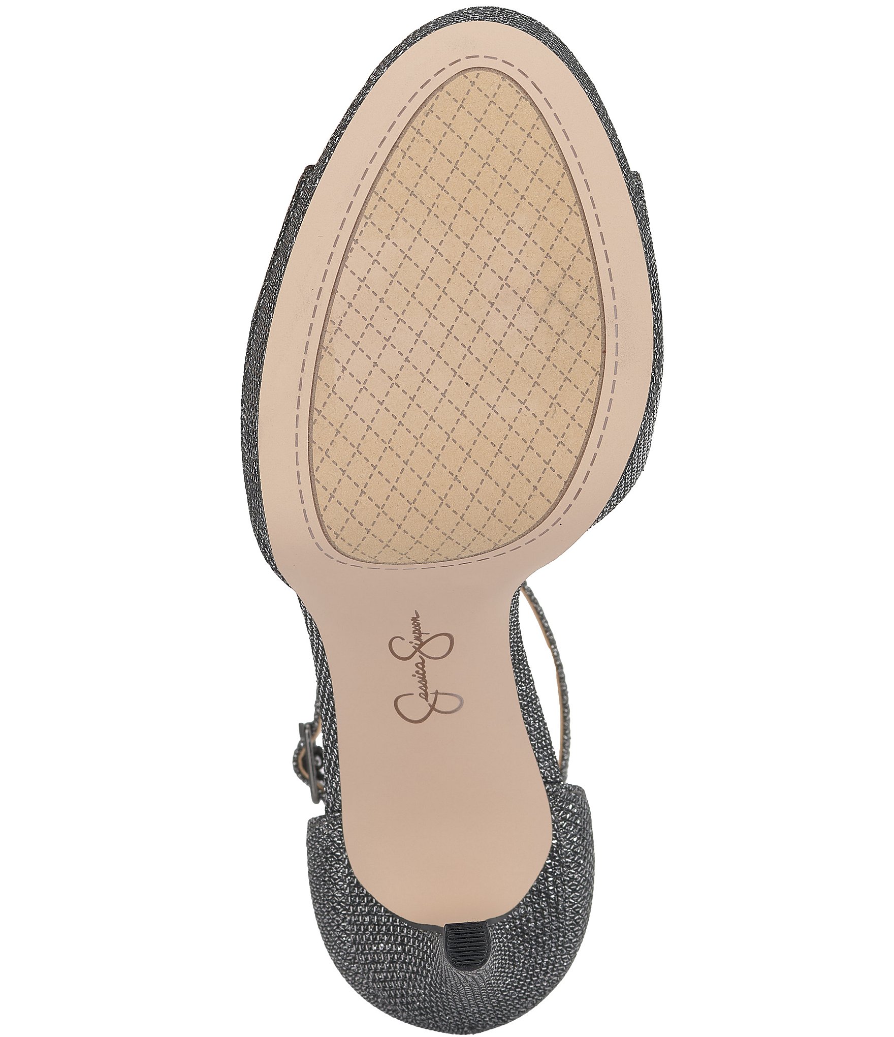 Jessica Simpson Sohilea Metallic Platform Dress Sandals