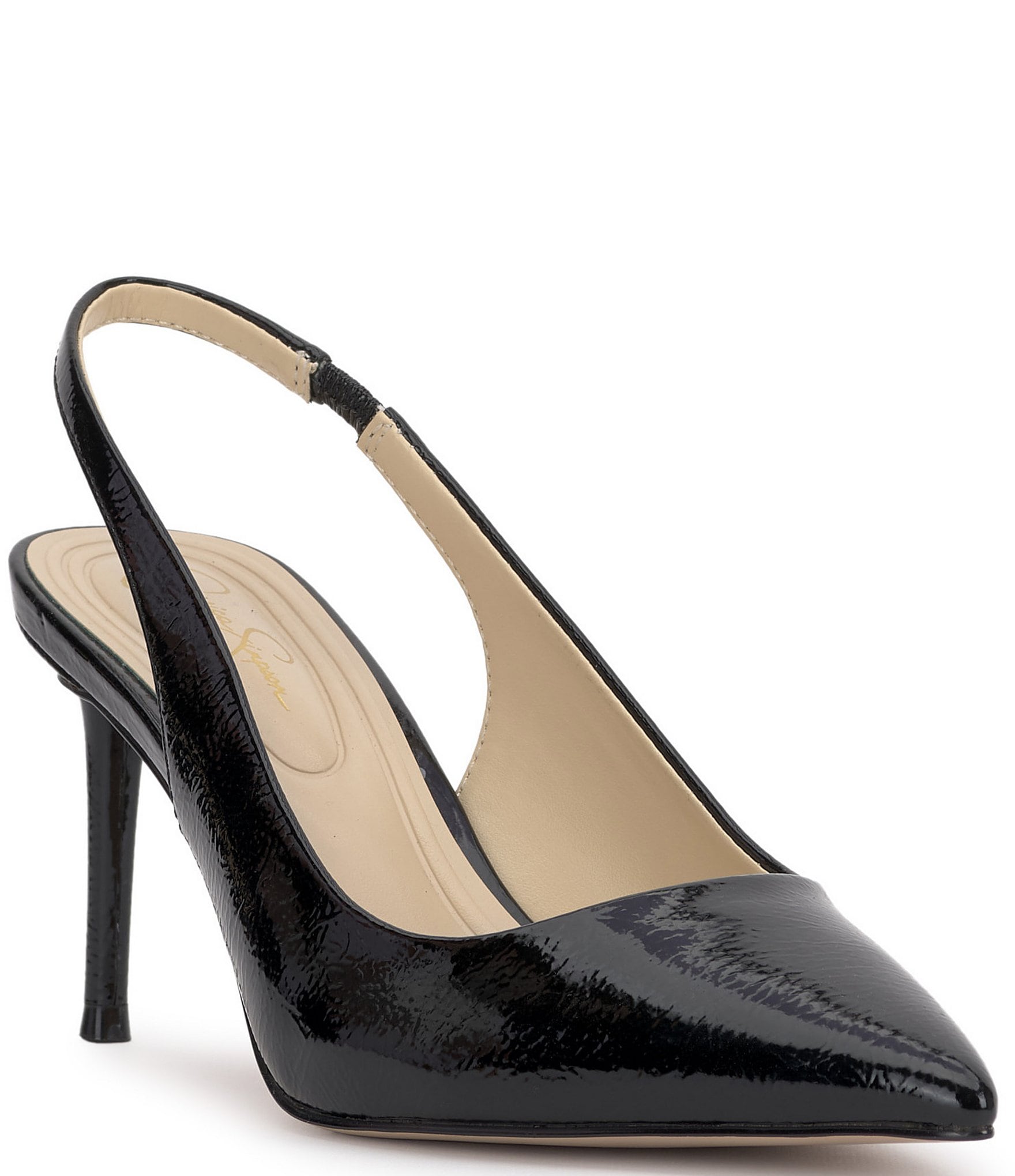 Jessica Simpson Souli Patent Slingback Pumps Dillard s