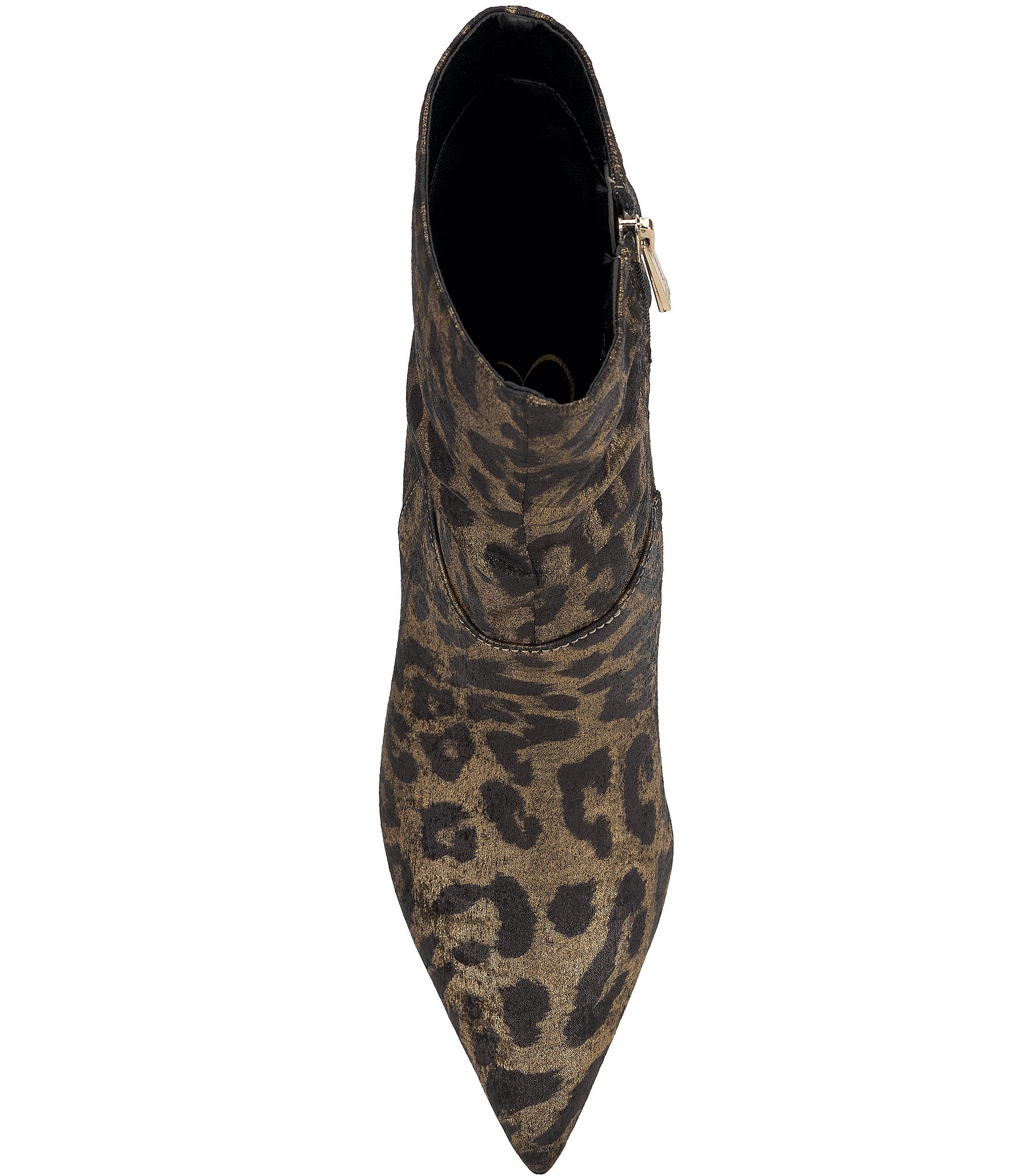 Jessica Simpson Welina Leopard Print Slouch Booties