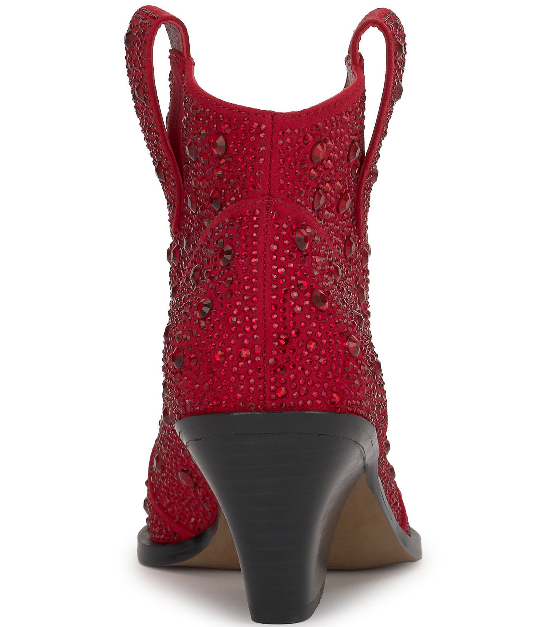 Jessica Simpson Zadie Rhinestone Western Booties