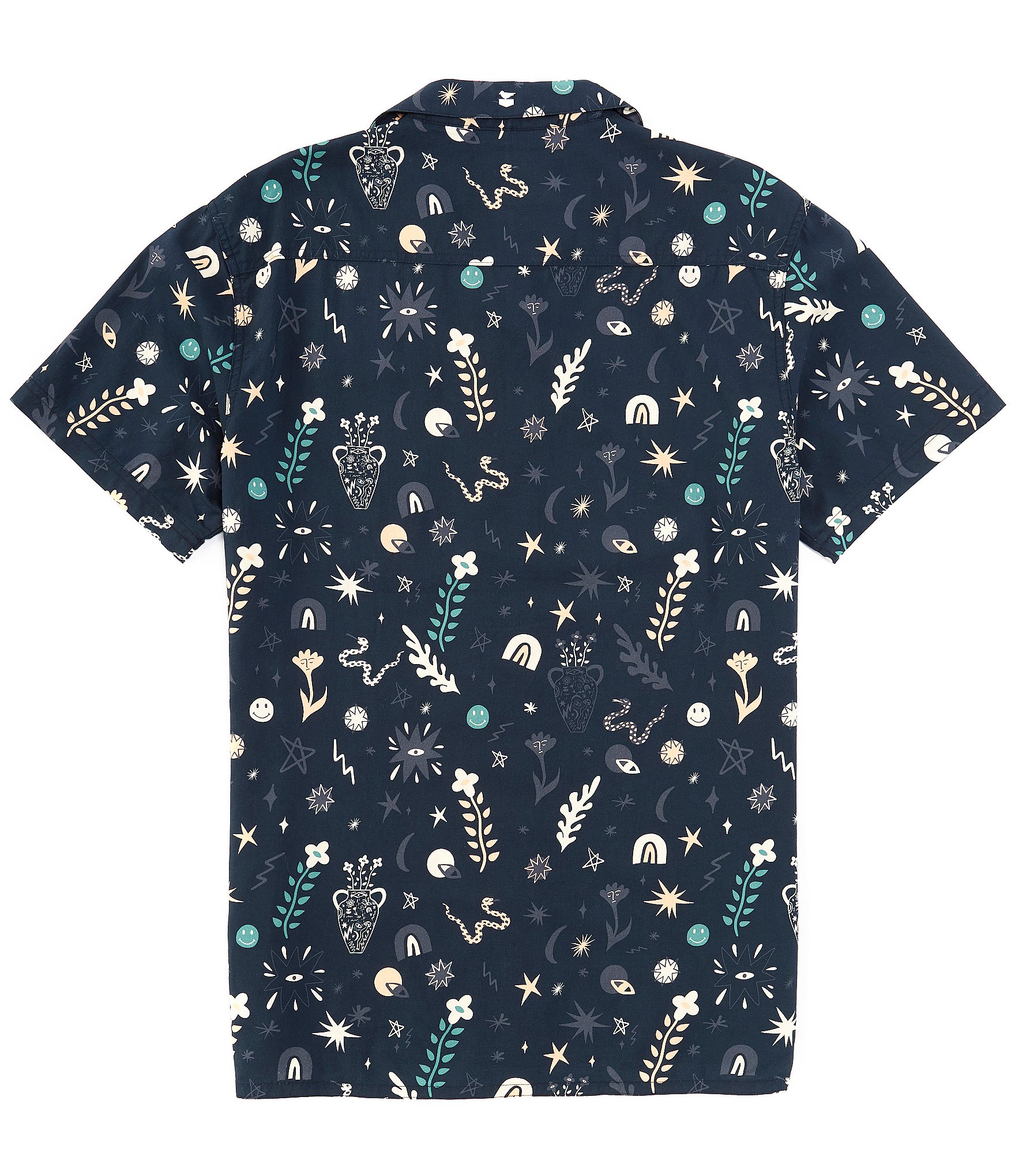 JETTY Dockside Party Short Sleeve Printed Woven Shirt