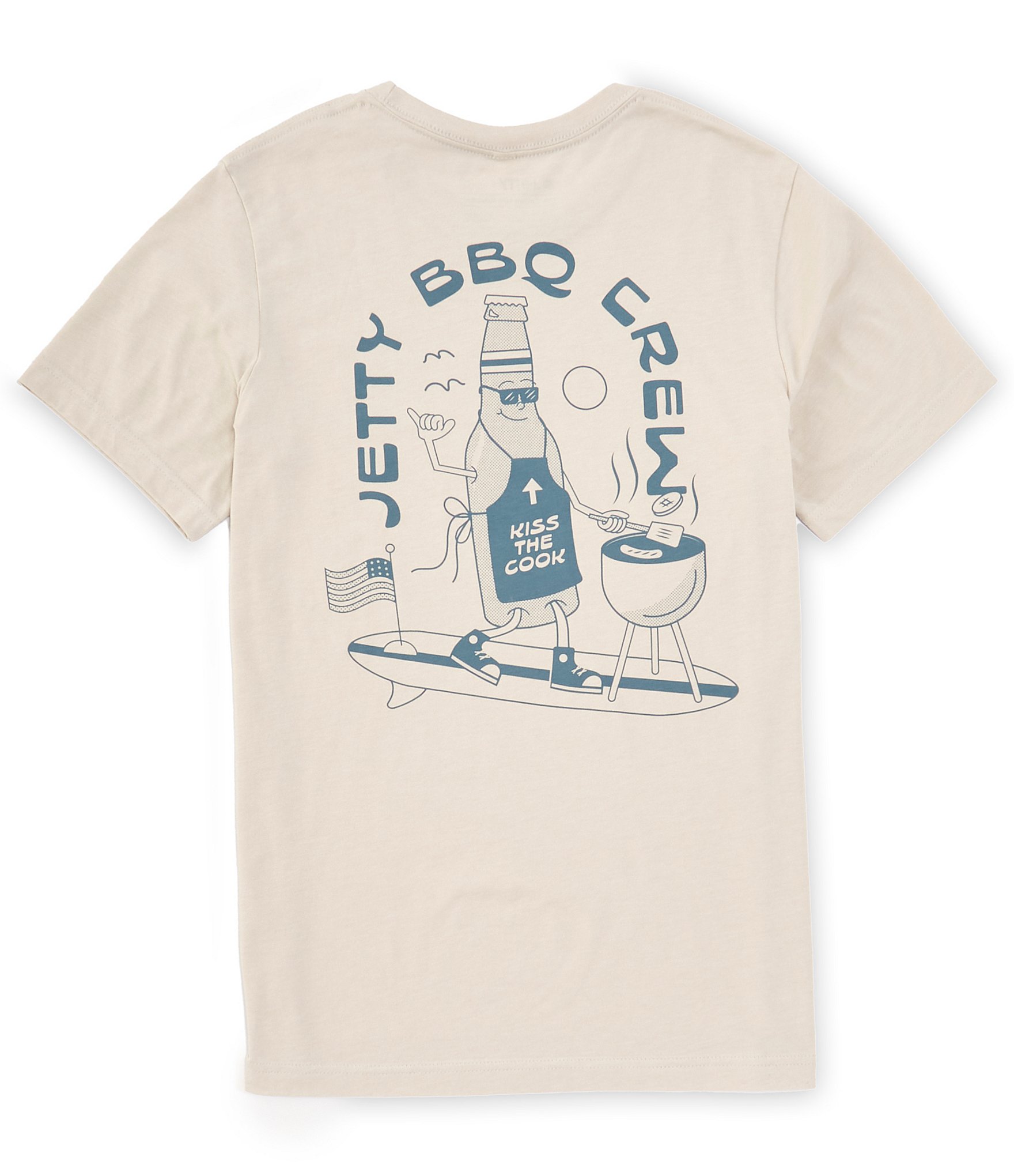 JETTY Kiss The Cook Short Sleeve Graphic T-Shirt | Dillard's