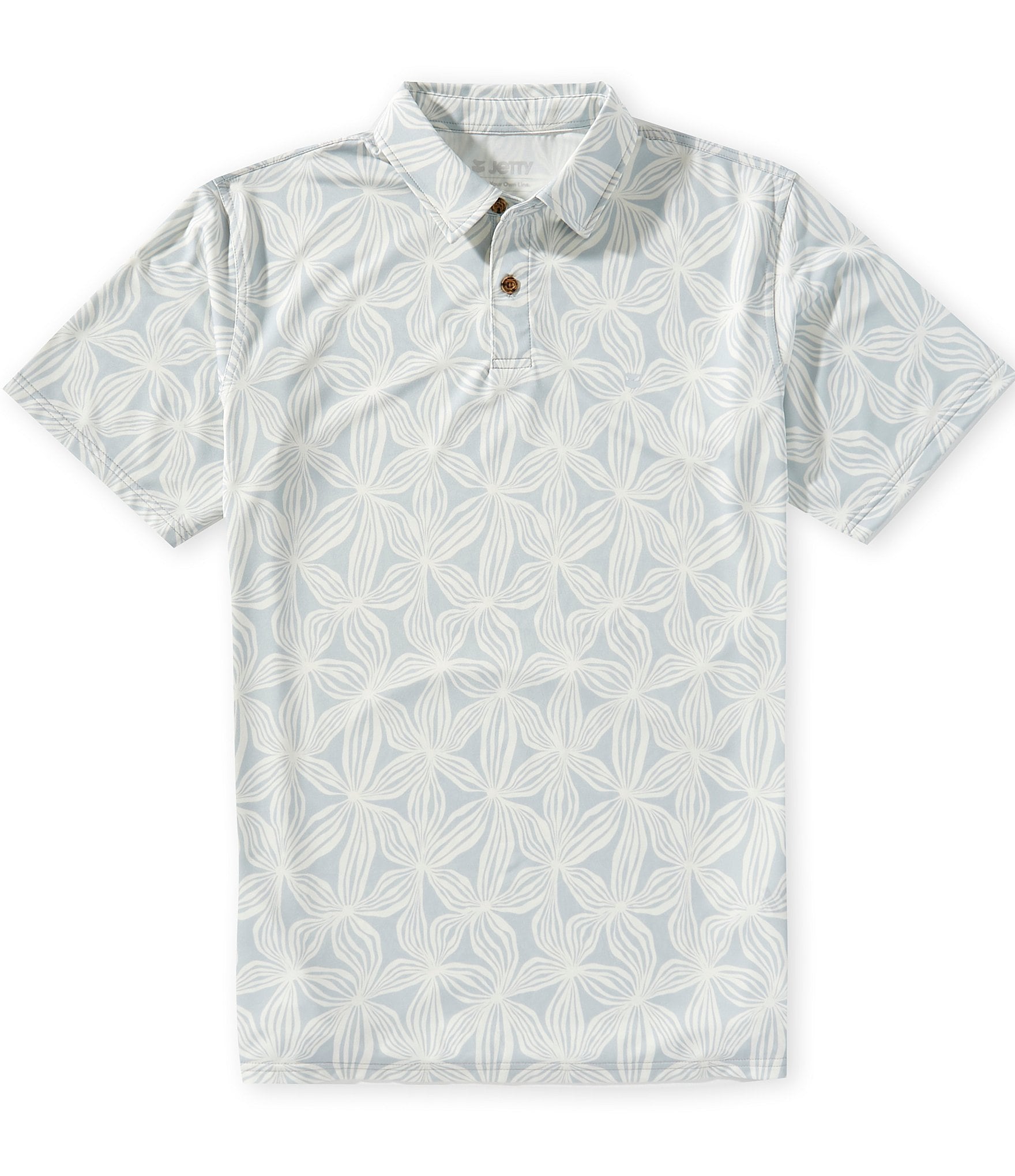 JETTY Performance Stretch Bunker Short Sleeve Polo Shirt | Dillard's