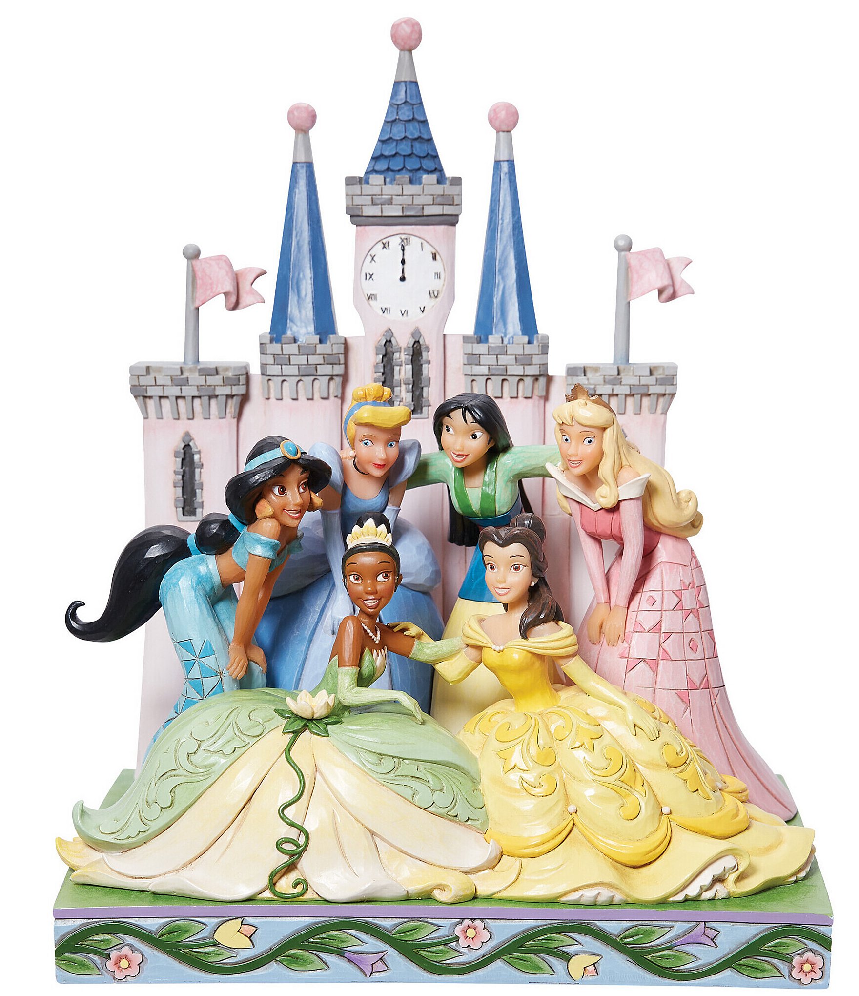 https://dimg.dillards.com/is/image/DillardsZoom/zoom/jim-shore-disney-traditions-beautiful-and-brave---princess-group-castle-figurine/00000000_zi_20388013.jpg