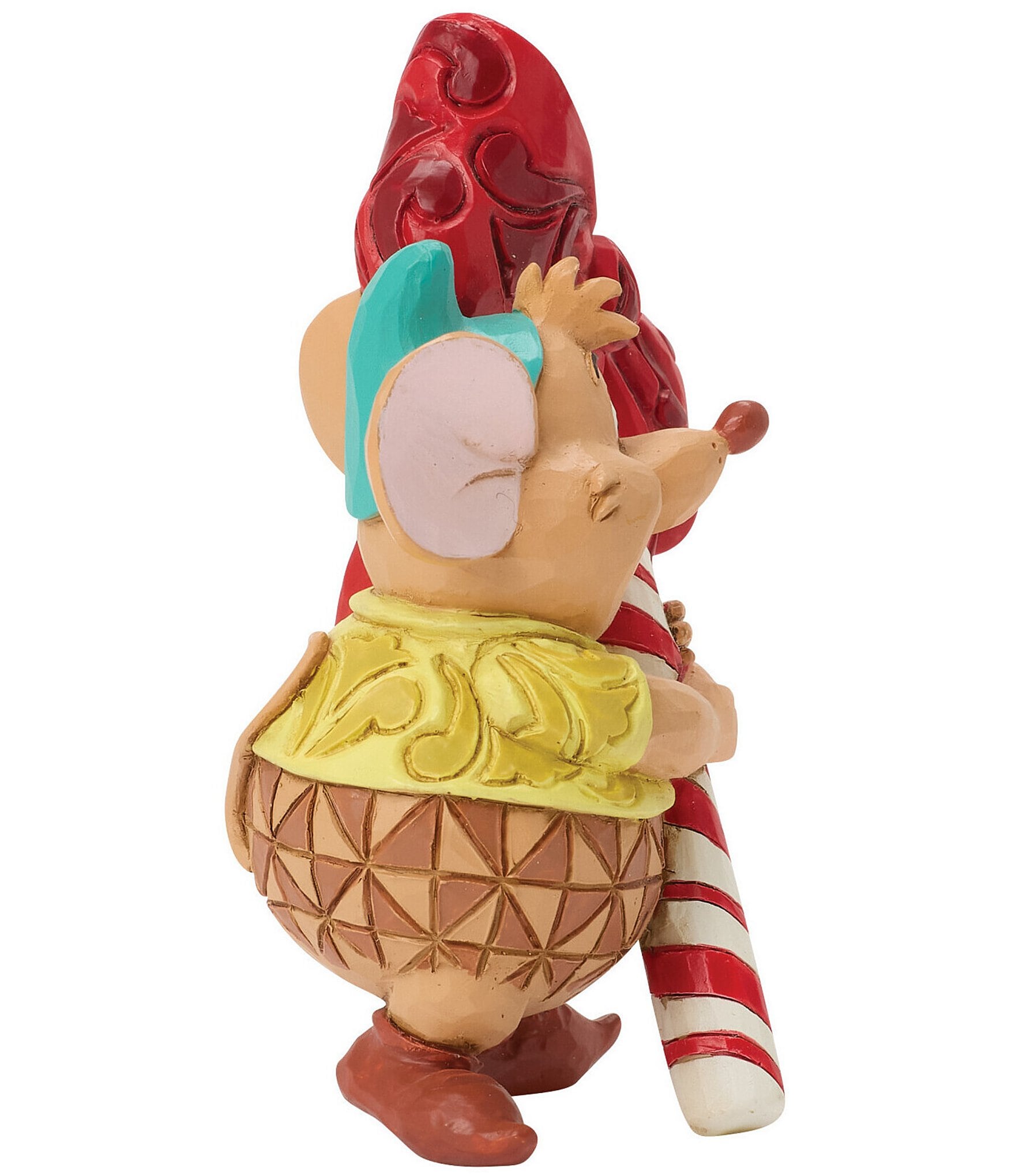 Jim Shore Disney Traditions Gus With Candy Cane Miniature Figurine