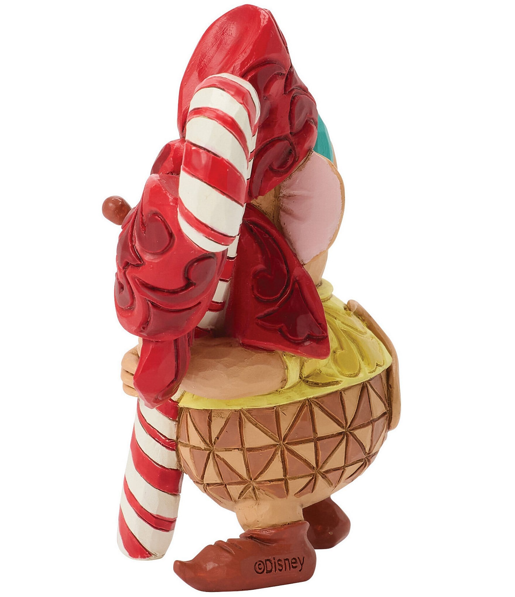 Jim Shore Disney Traditions Gus With Candy Cane Miniature Figurine