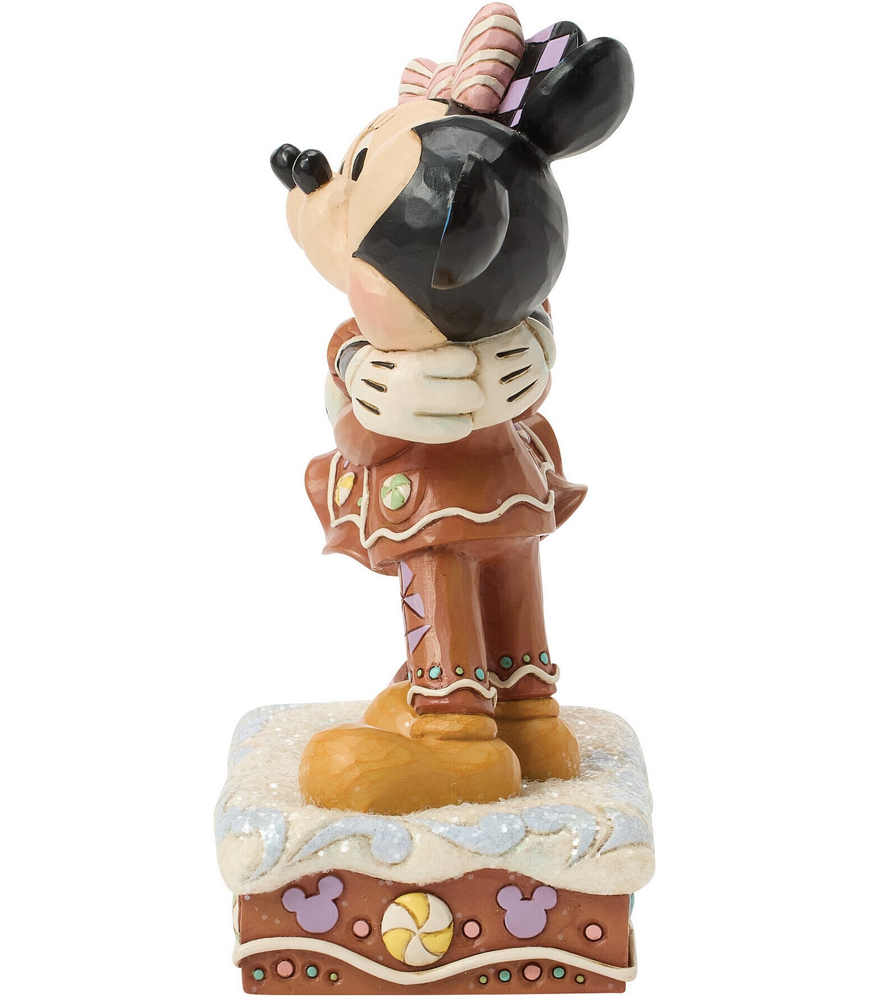 Jim Shore Disney Traditions Mickey And Minnie Gingerbread Figurine