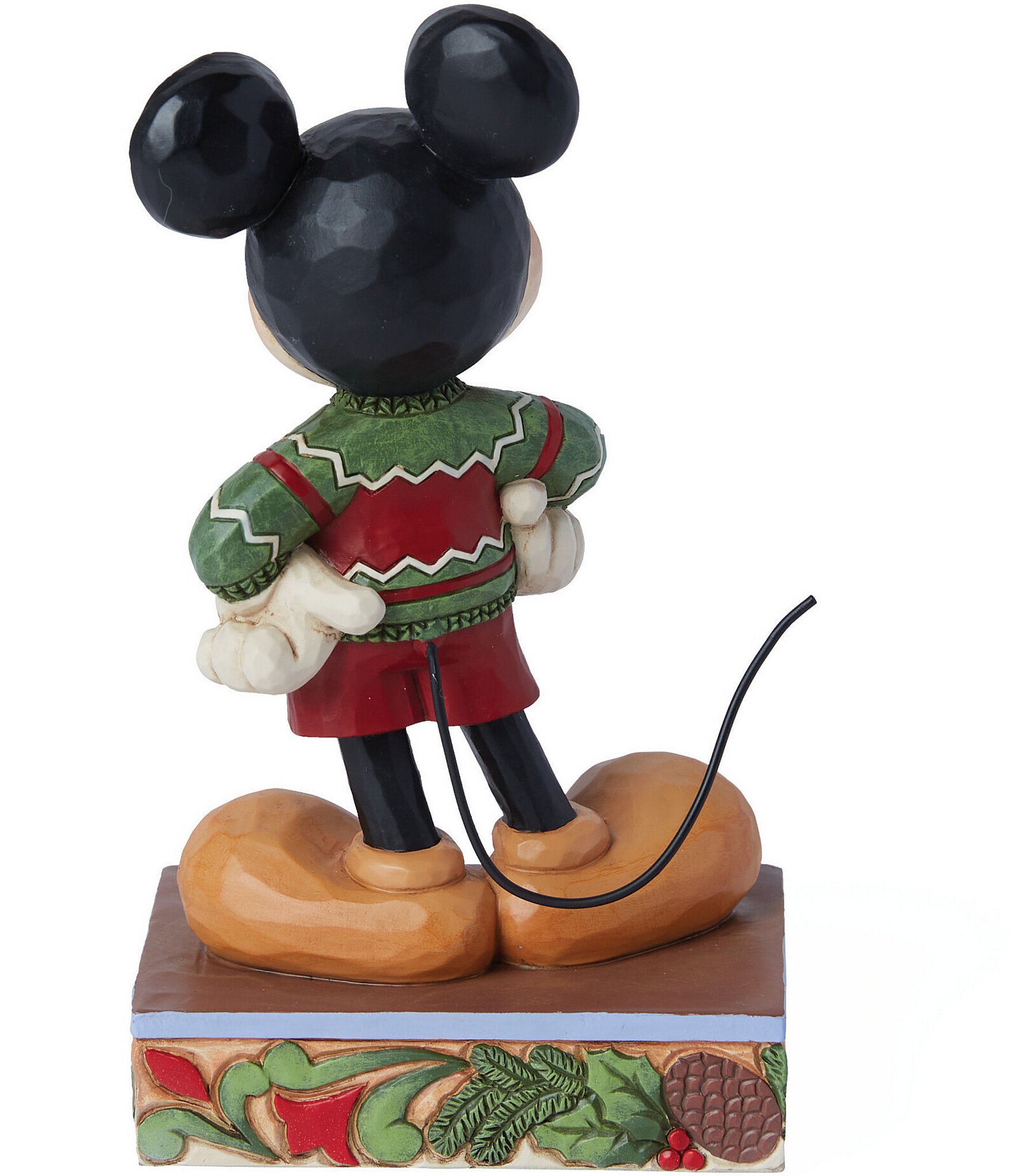 Jim Shore Disney Traditions Mickey Christmas Sweater Figurine