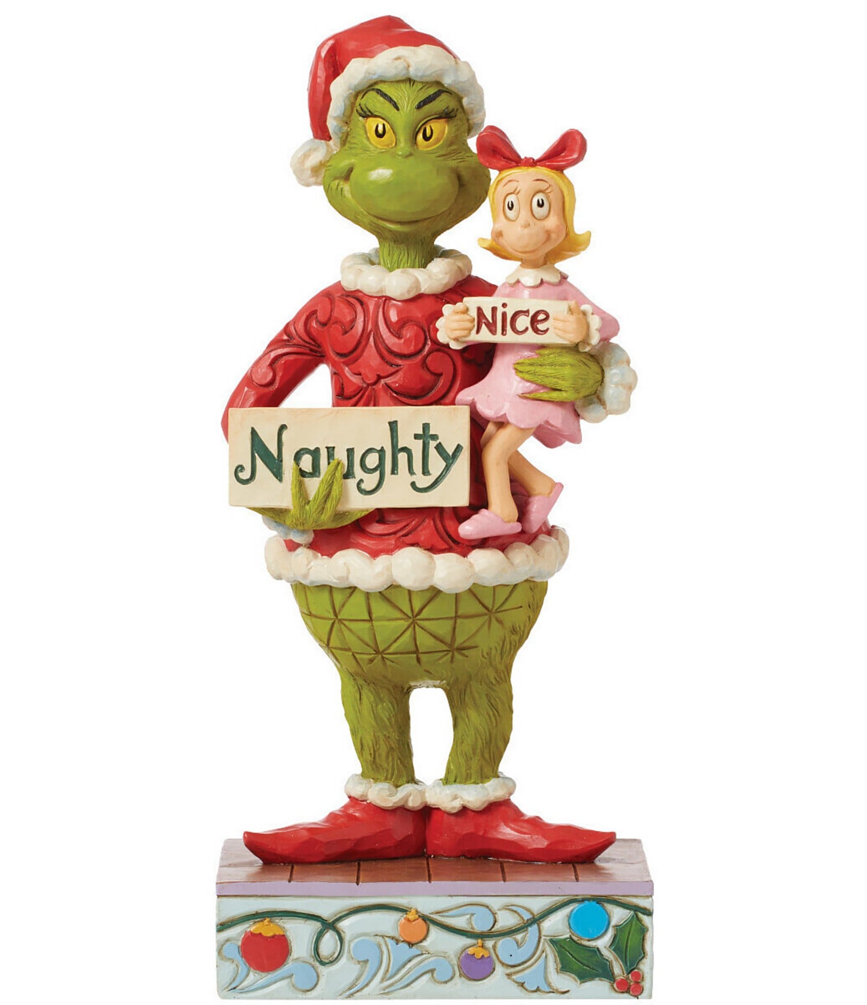 Jim Shore Grinch by Jim Shore Dr. Seuss Grinch & Cindy Lou Holding a ...