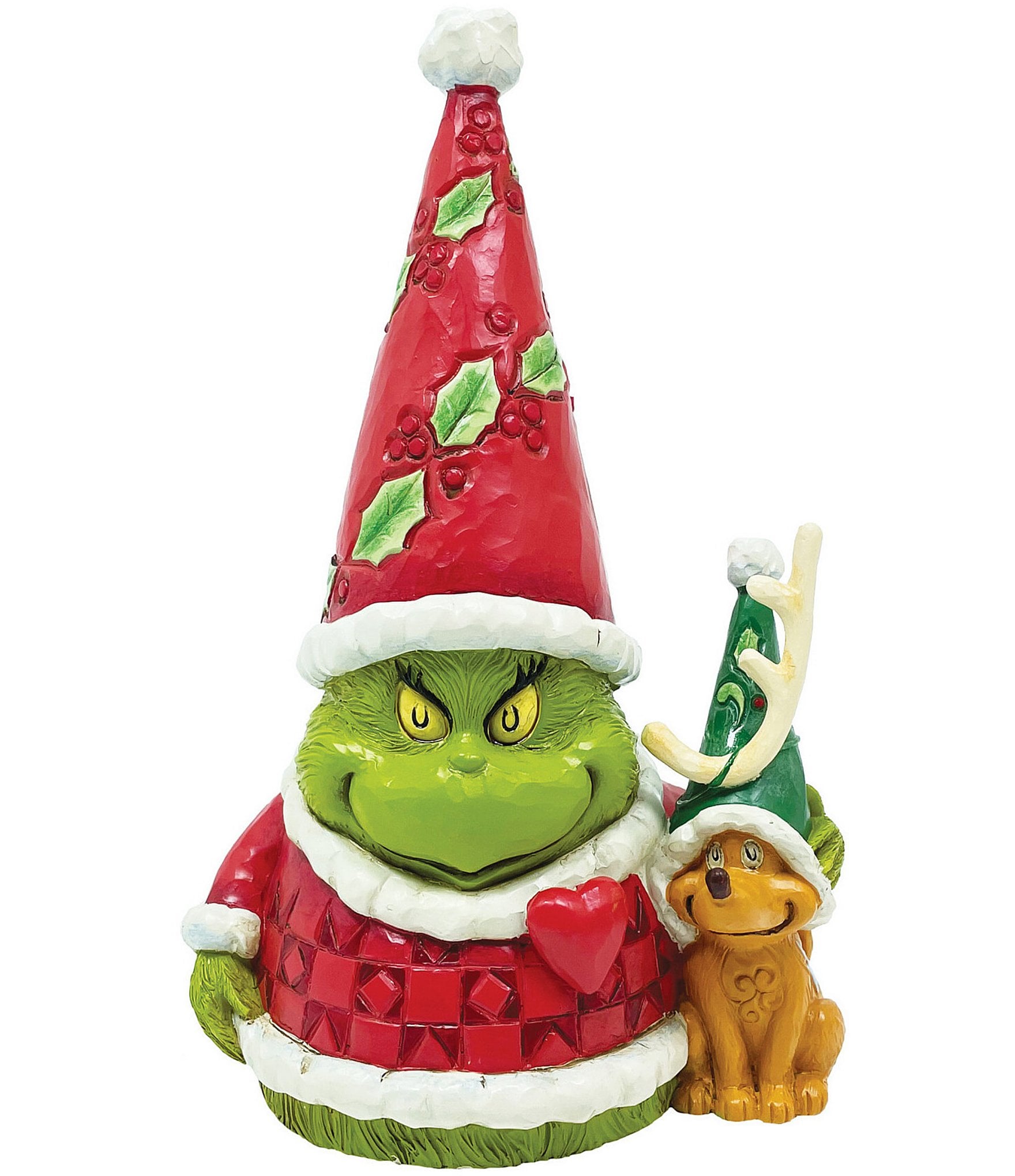 Jim Shore Grinch Gnome With Max Figurine Dillard's