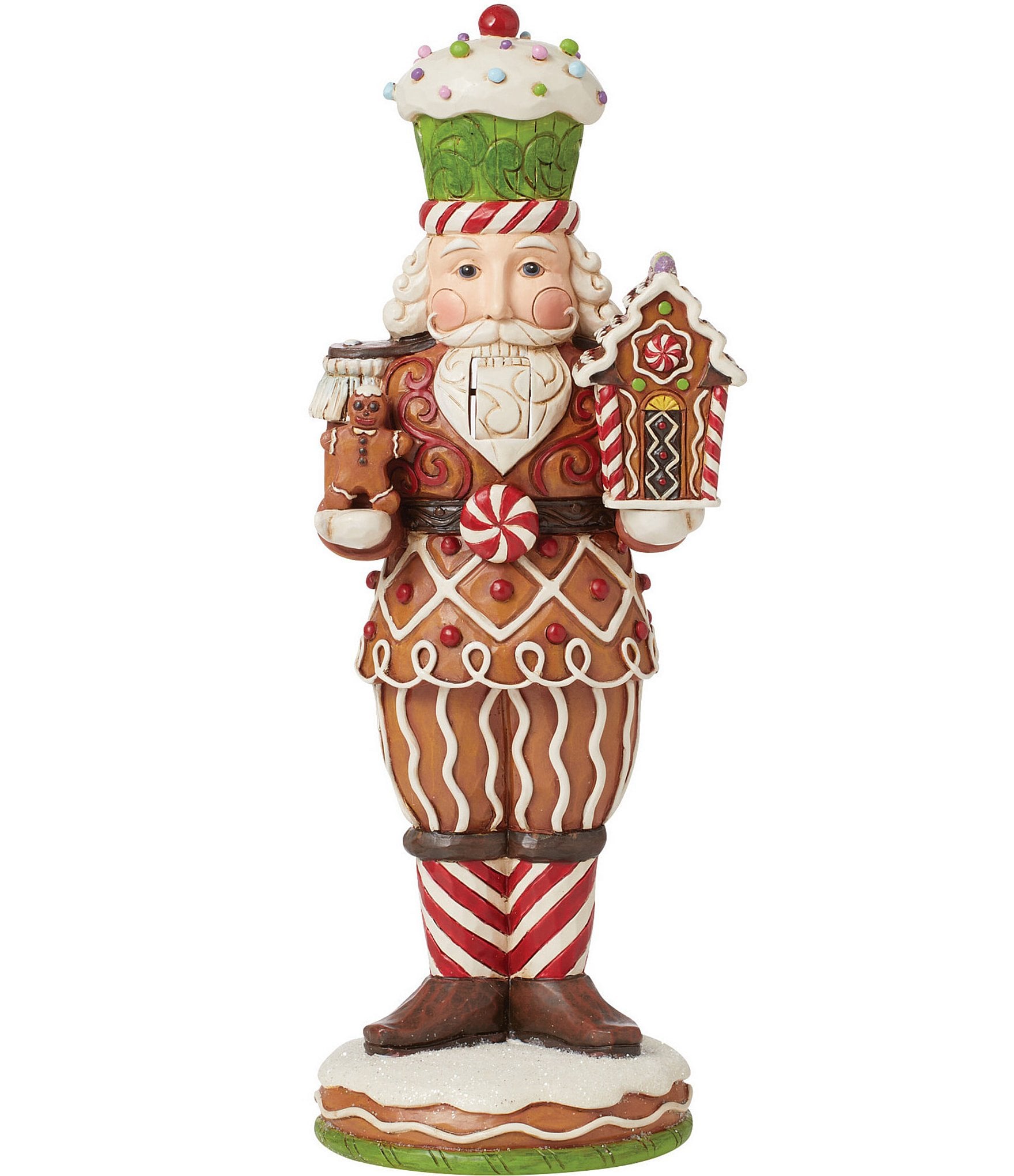 Jim Shore Heartwood Creek Gingerbread Christmas Gingerbread Nutcracker ...