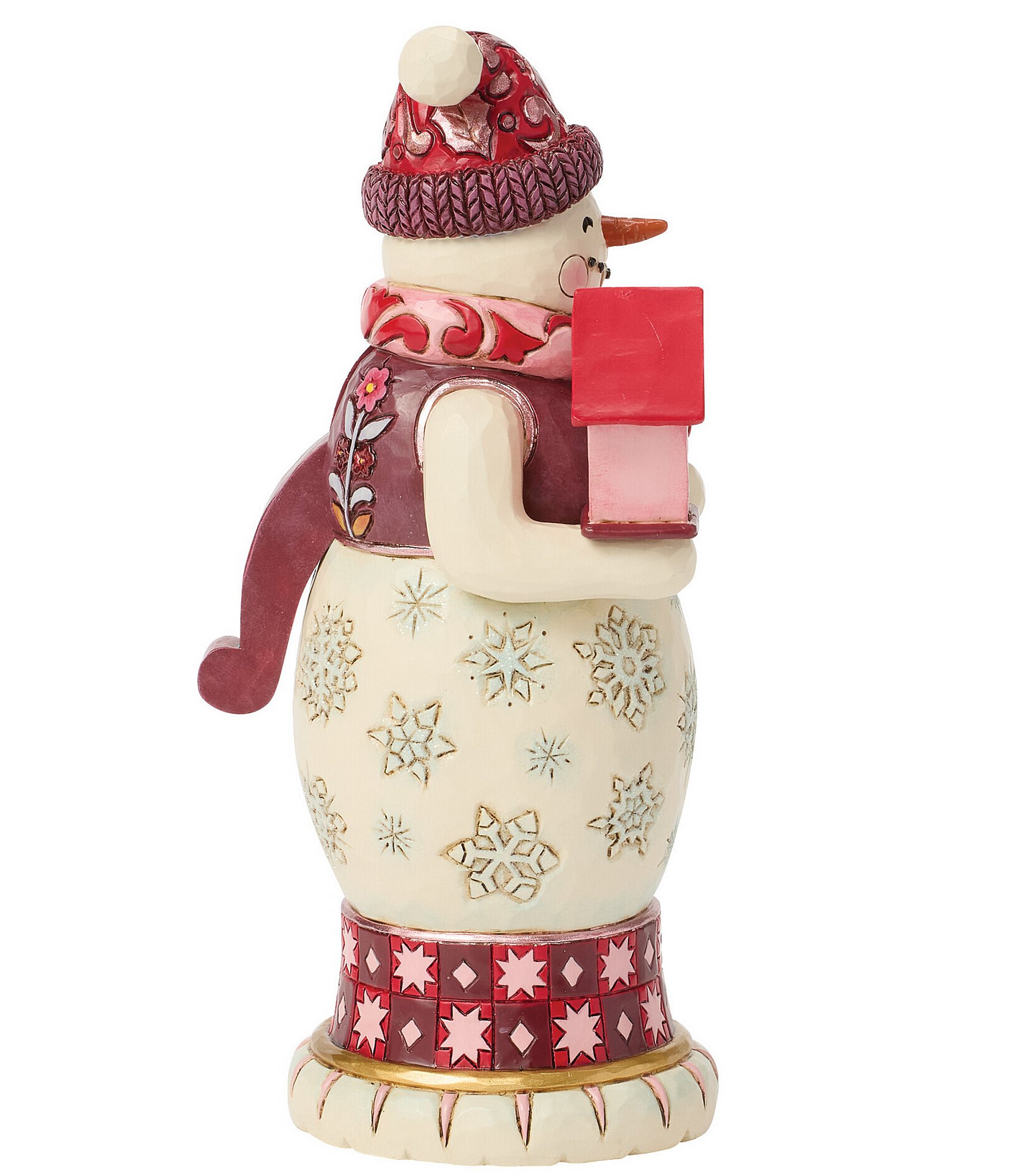 Jim Shore Heartwood Creek Royal Traditions Snowman Nutcracker Figurine