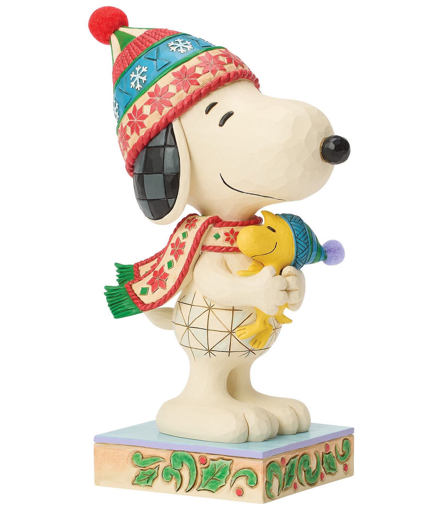 Jim Shore Peanuts Snoopy Hugging Woodstock Figurine