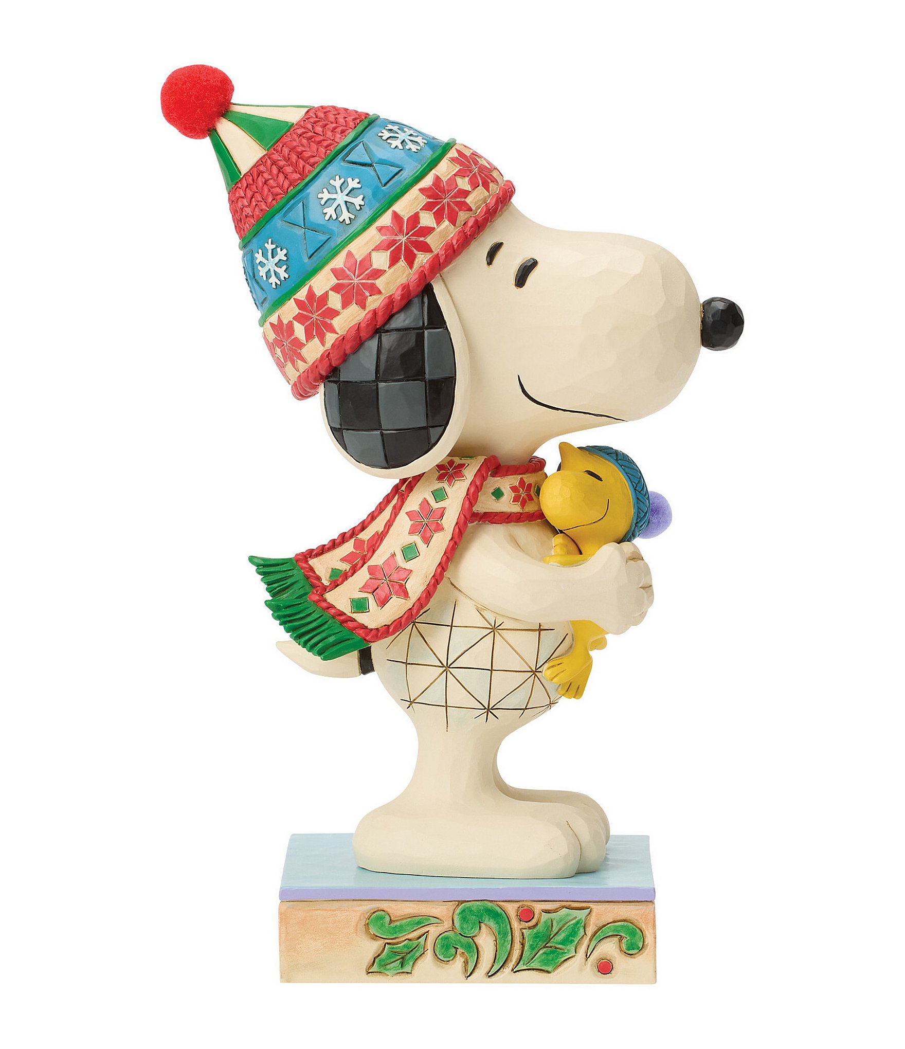 Jim Shore Peanuts Snoopy Hugging Woodstock Figurine
