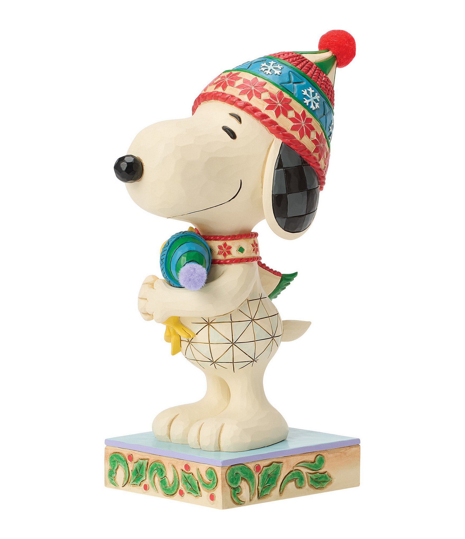 Jim Shore Peanuts Snoopy Hugging Woodstock Figurine