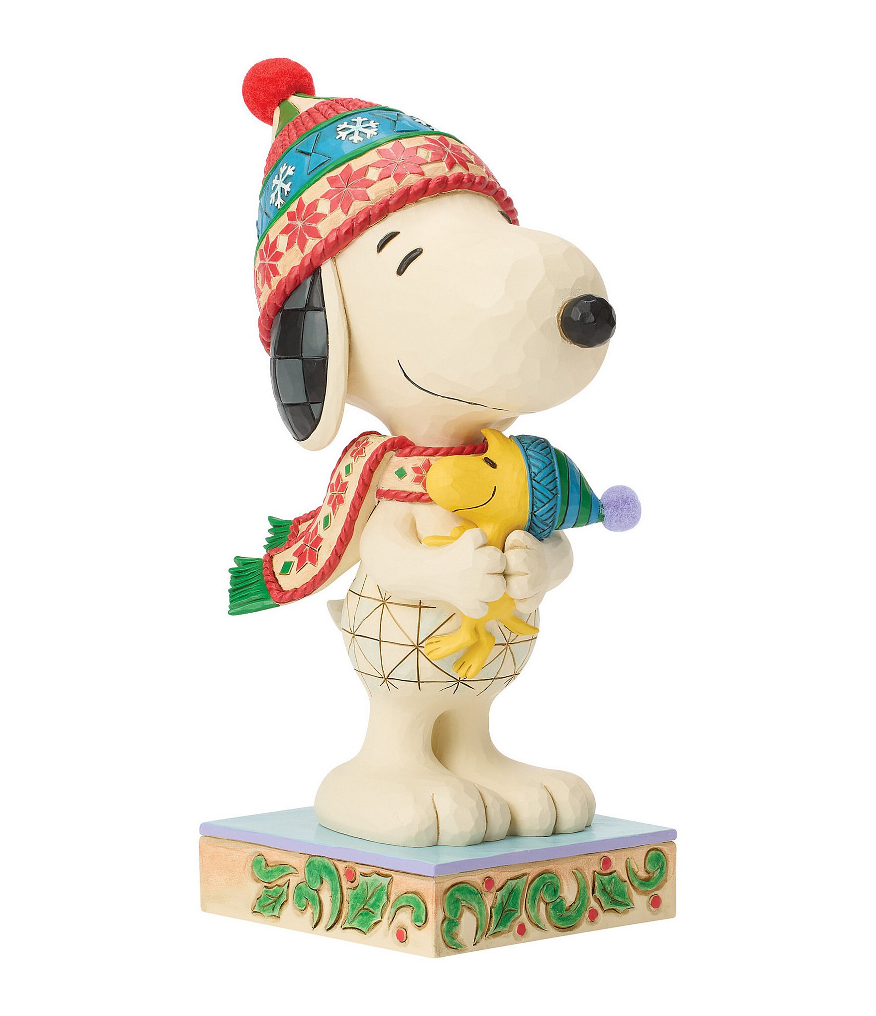 Jim Shore Peanuts Snoopy Hugging Woodstock Figurine
