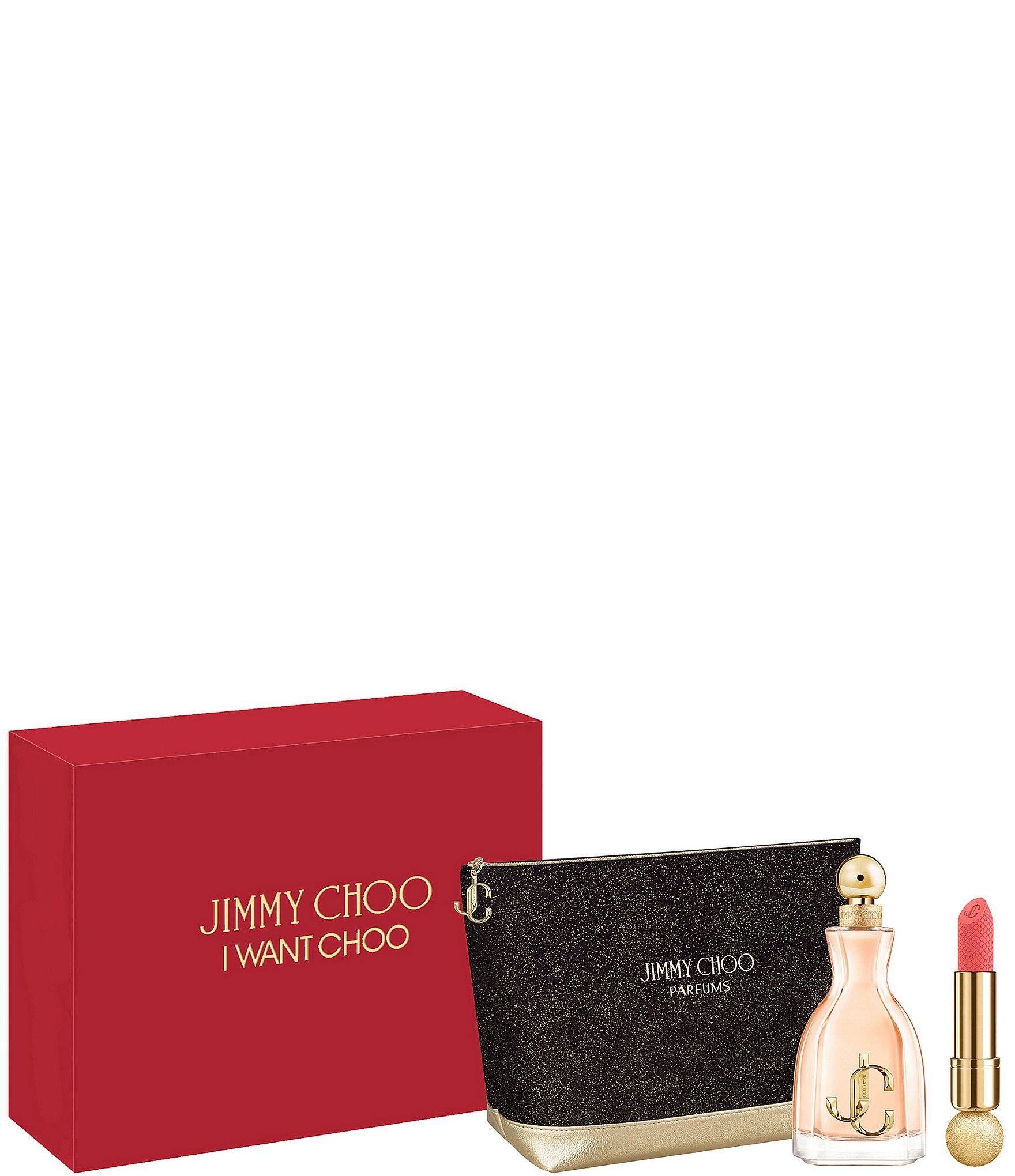 Jimmy Choo I Want Choo Eau De Parfum And Lipstick Gift Set 