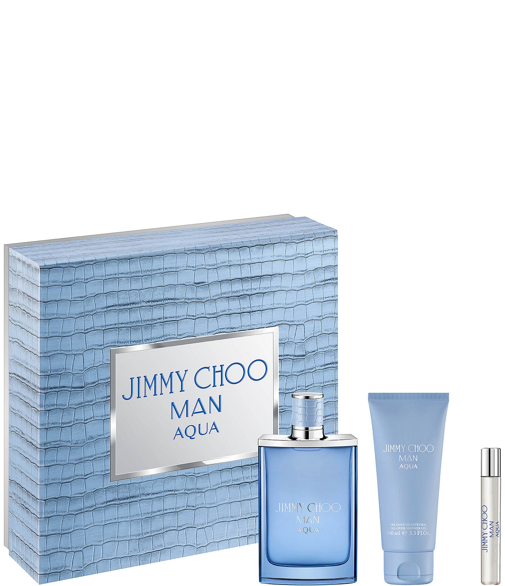 Jimmy Choo Man Aqua Eau de Toilette 3 Piece Gift Set Dillard s