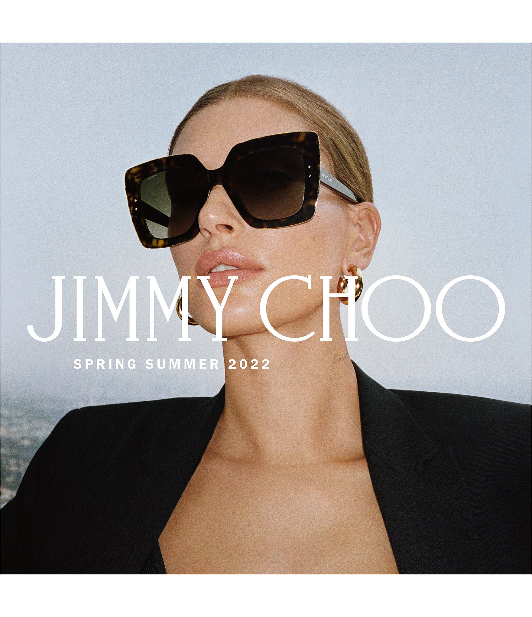 JIMMY CHOO スクエアフレムサンクラス AURIGS 086 Jimmy Choo AURI/G/S 086 53 Sunglasses | Glasses Station