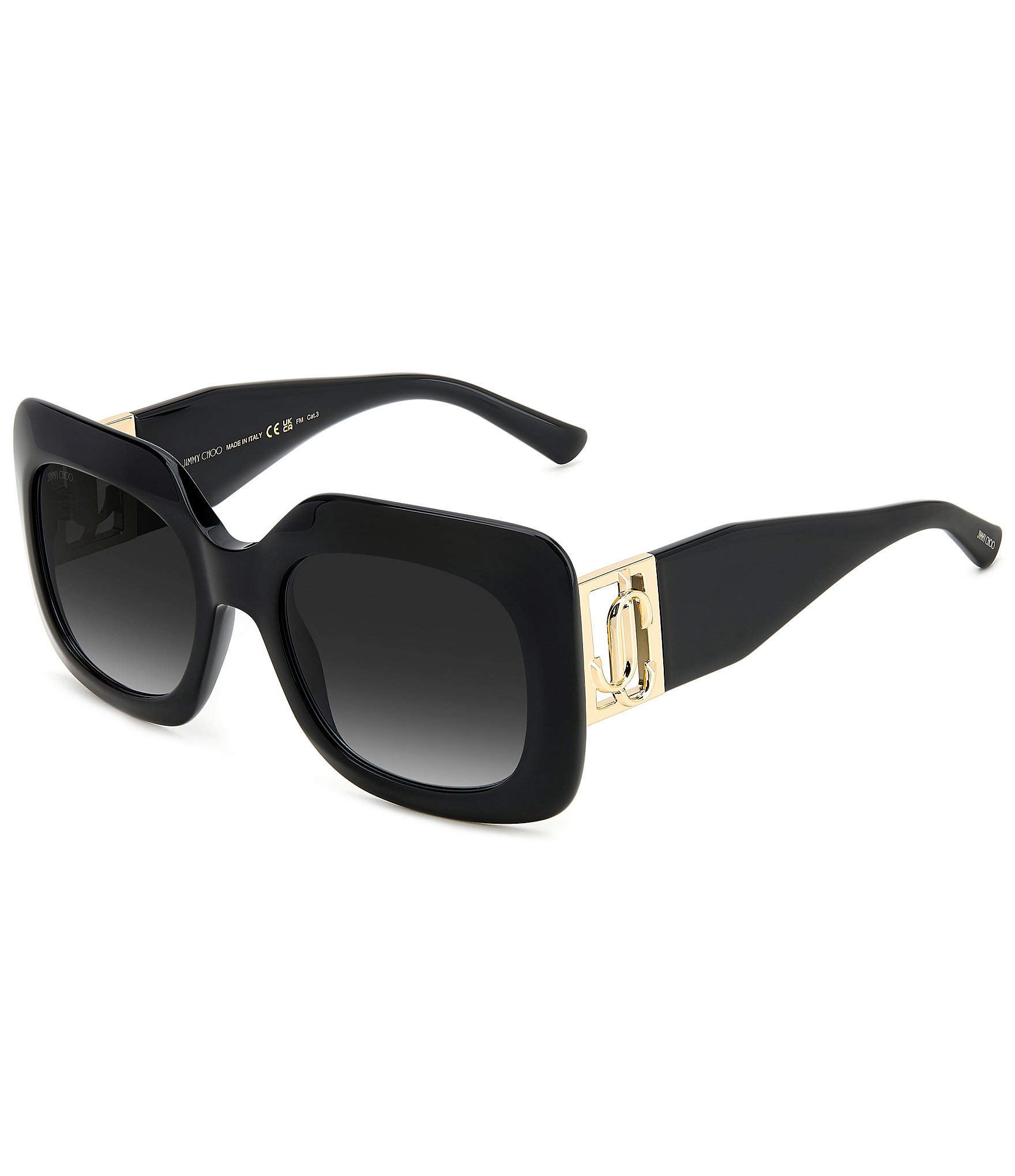 Jimmy Choo Eyewear Renee square-frame Sunglasses - Black