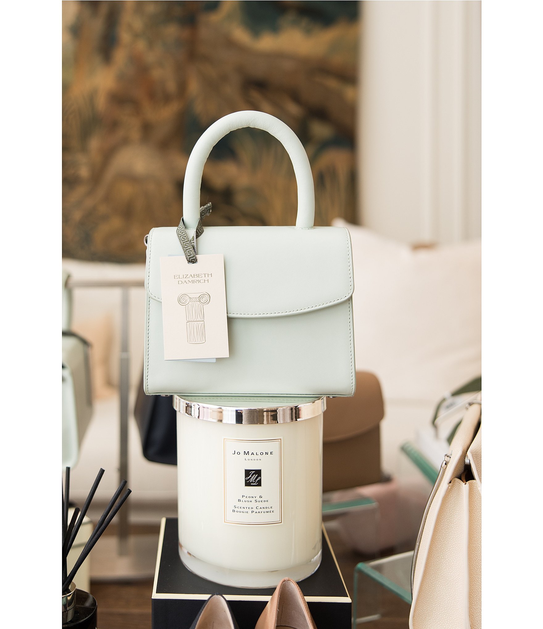 Jo Malone London Peony & Blush Suede Deluxe Candle, 21.1-oz.