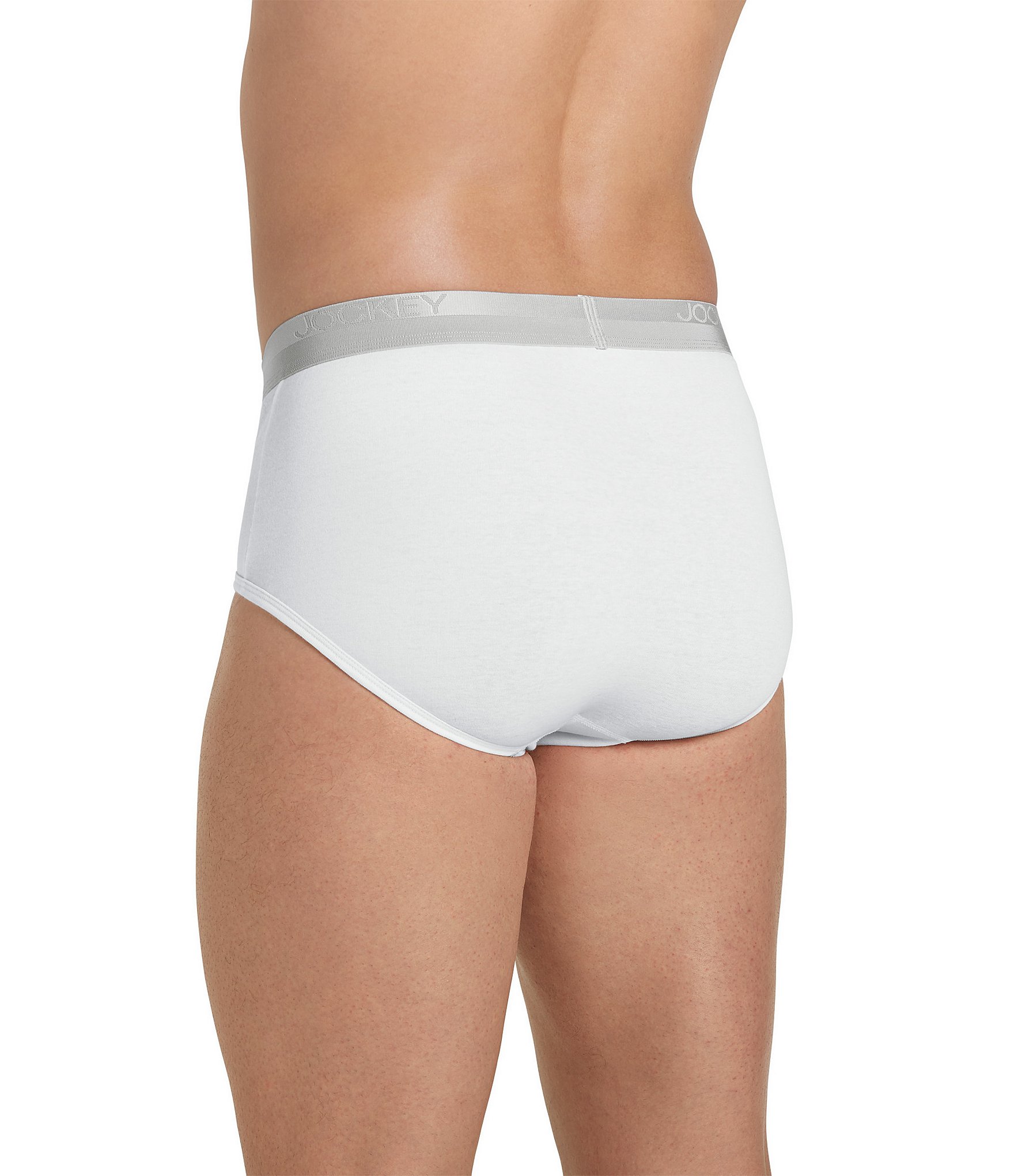 Jockey Signature Pima Cotton Full-Rise Briefs 4-Pack