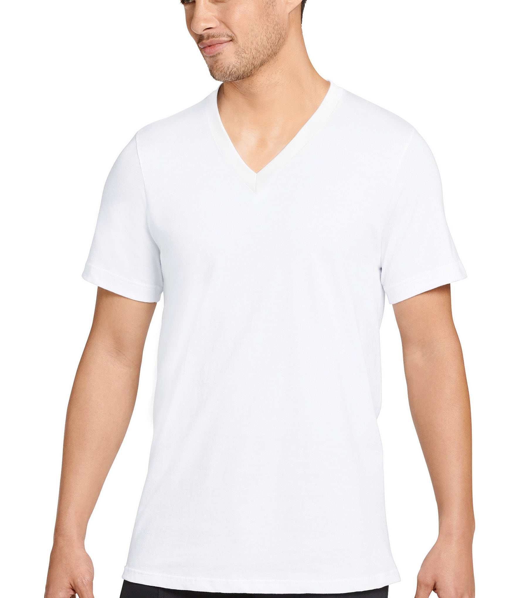 Jockey Signature USA V-Neck T-Shirt 2-Pack