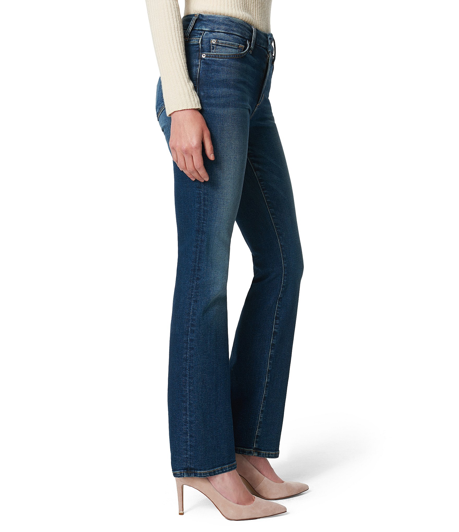 Joe's Jeans Provocateur Mid Rise Full Length Bootcut Jeans