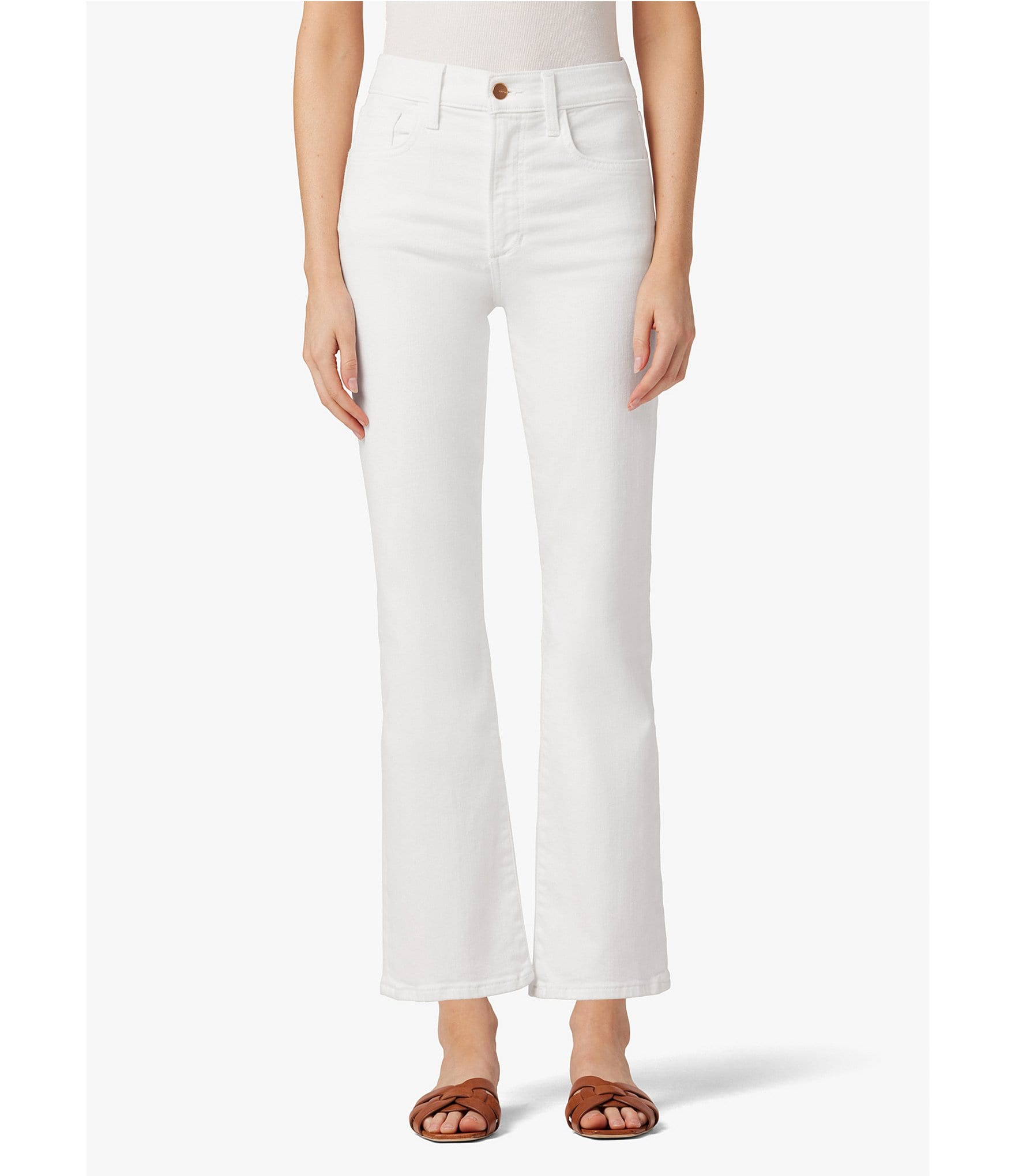 cropped flare: Women's Jeans