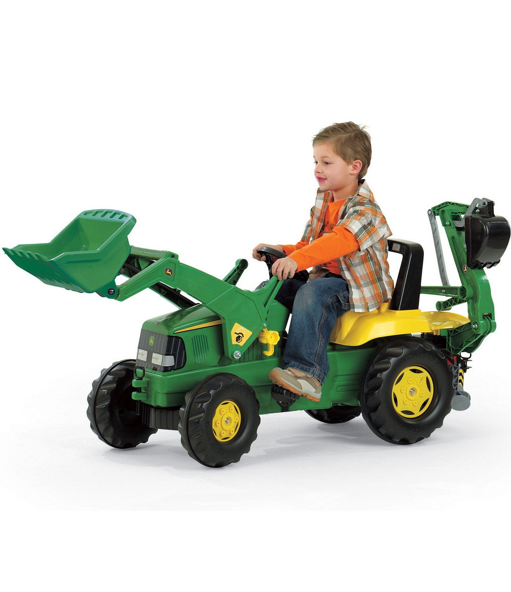 John Deere Pedal Loader with Backhoe