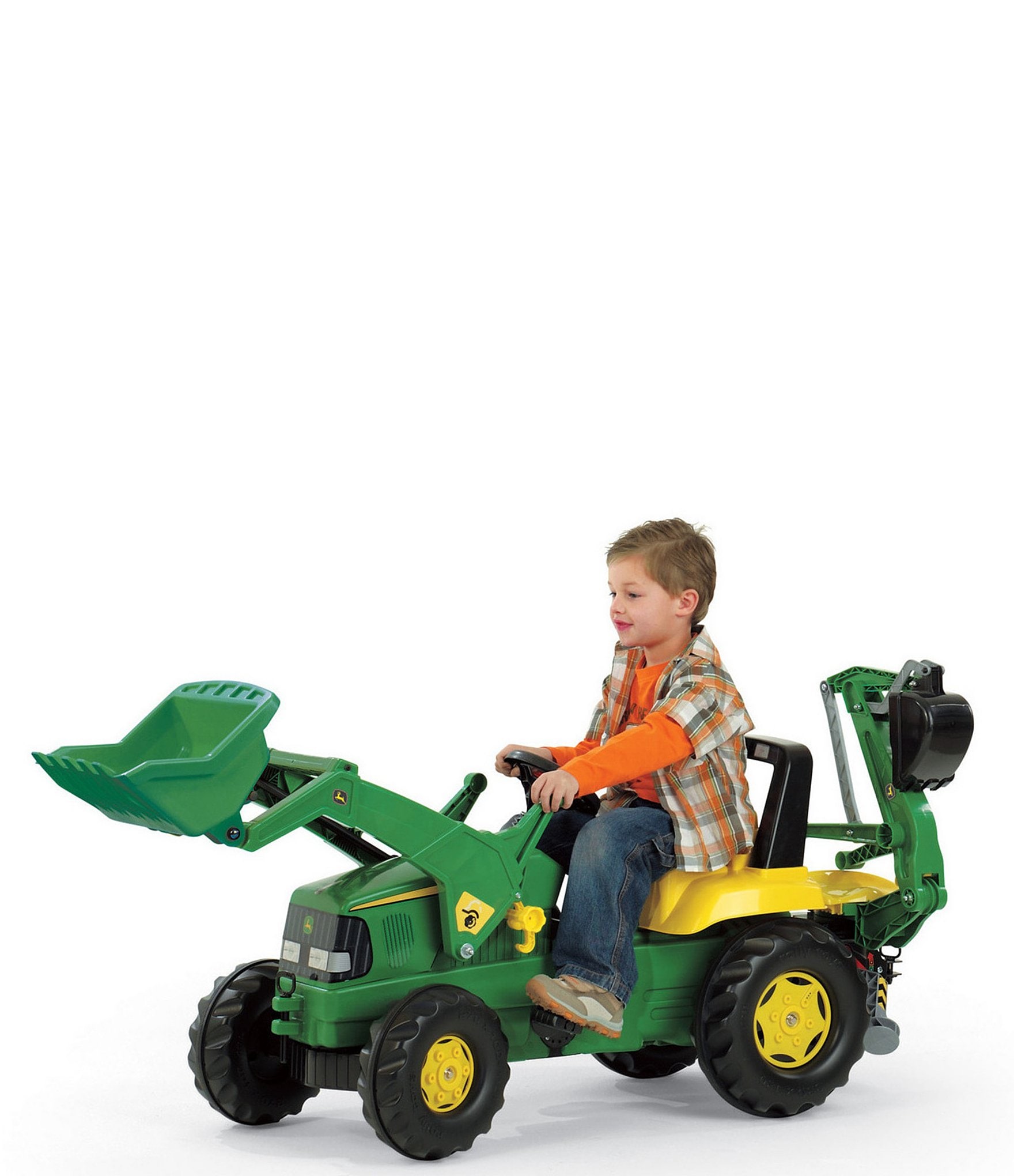 John Deere Pedal Loader with Backhoe