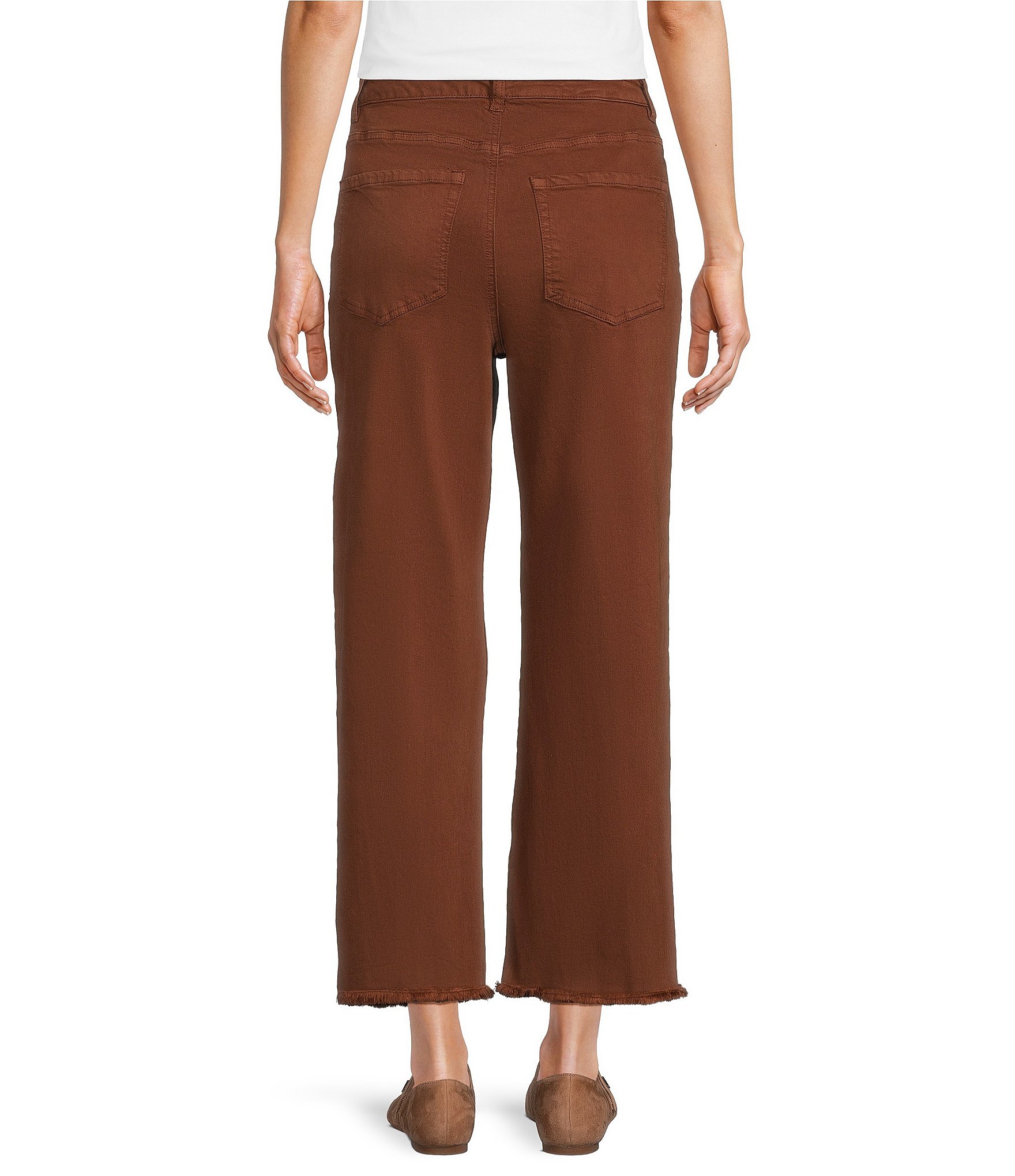 John Mark Denim Wide Leg Jeans