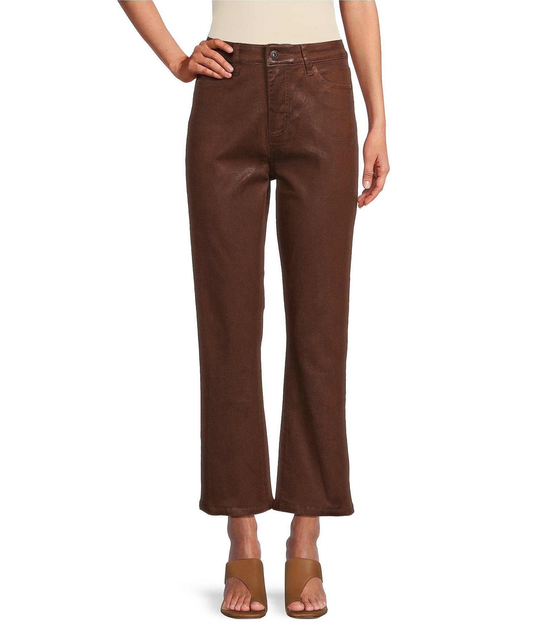 John Mark Petite Size 5 Pocket Style Straight Leg Pants | Dillard's