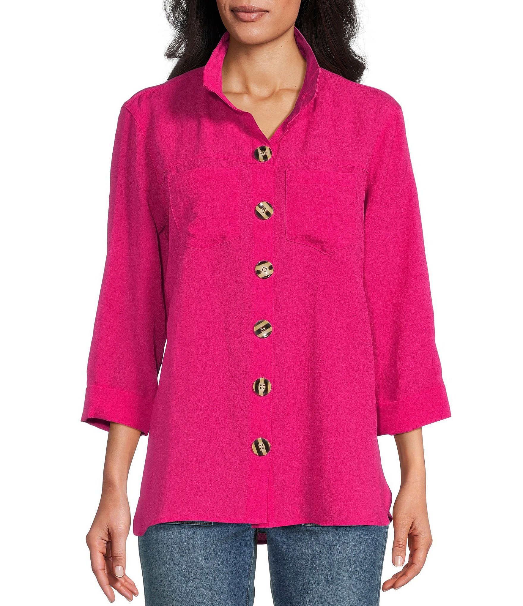 Fuschia 2025 dressy tops