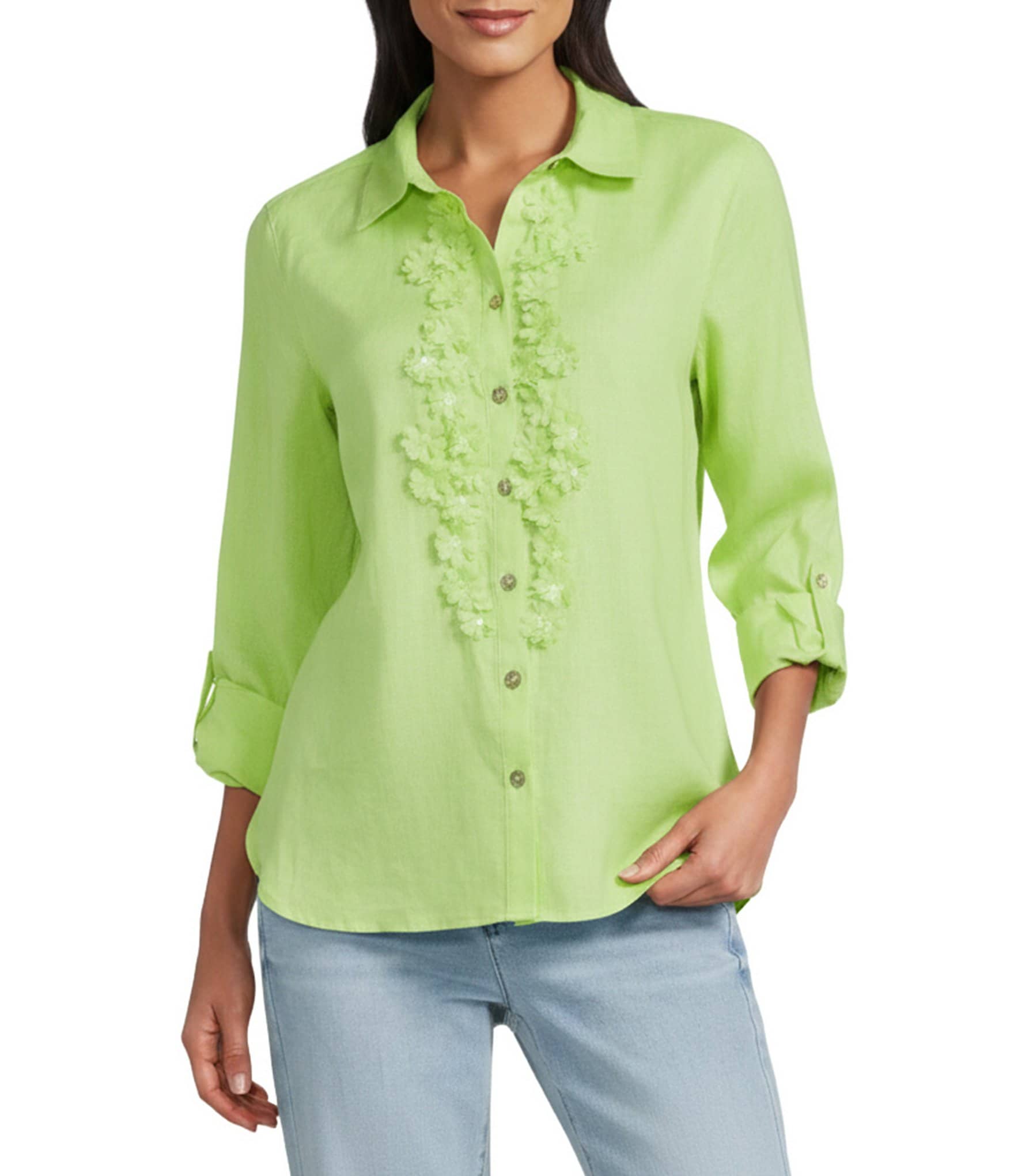 slim fit dress slacks Lime Green Long Sleeves Shirt Dress  Gabi Swimwear