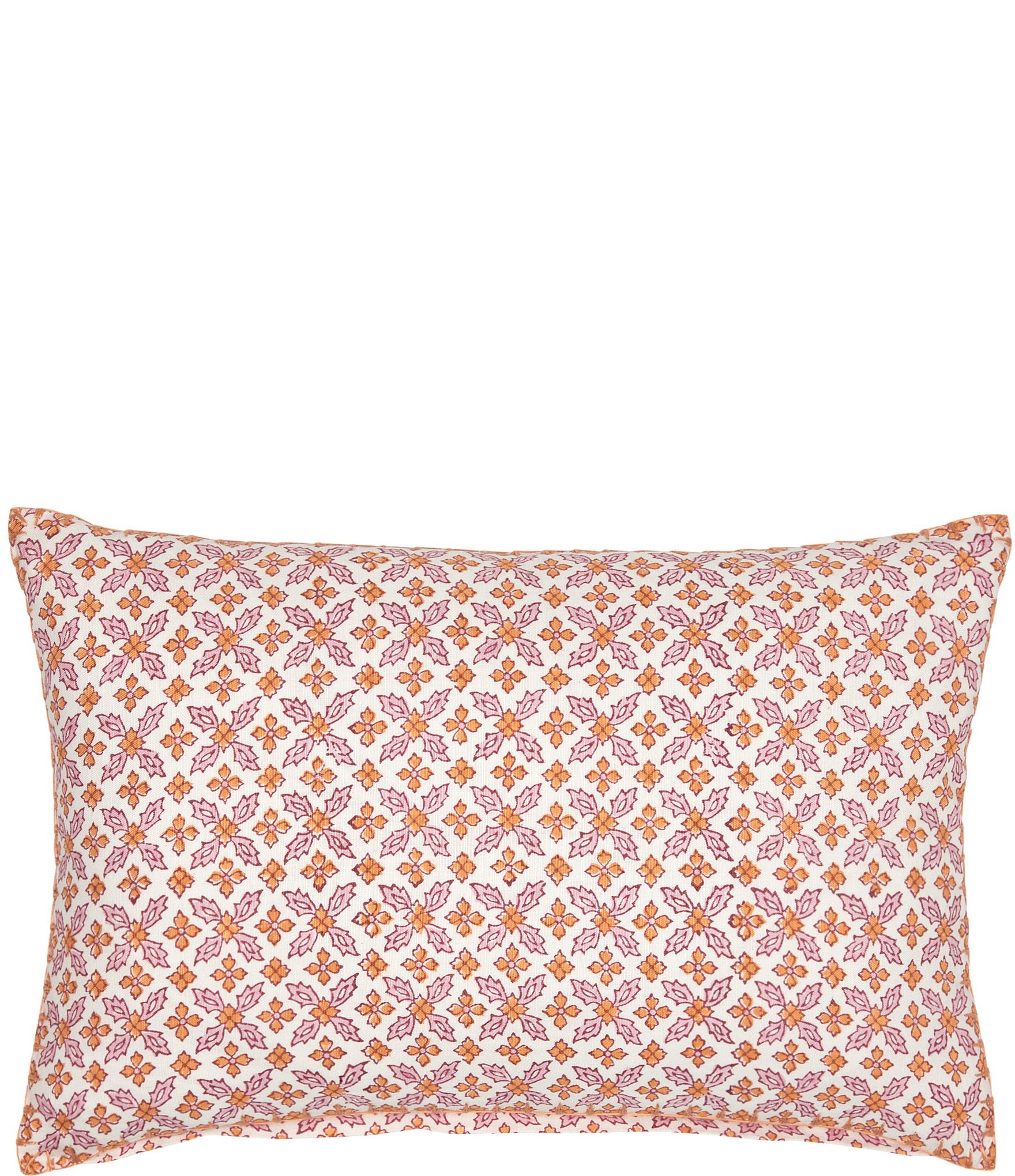 John Robshaw Mizan Coral Kidney Pillow