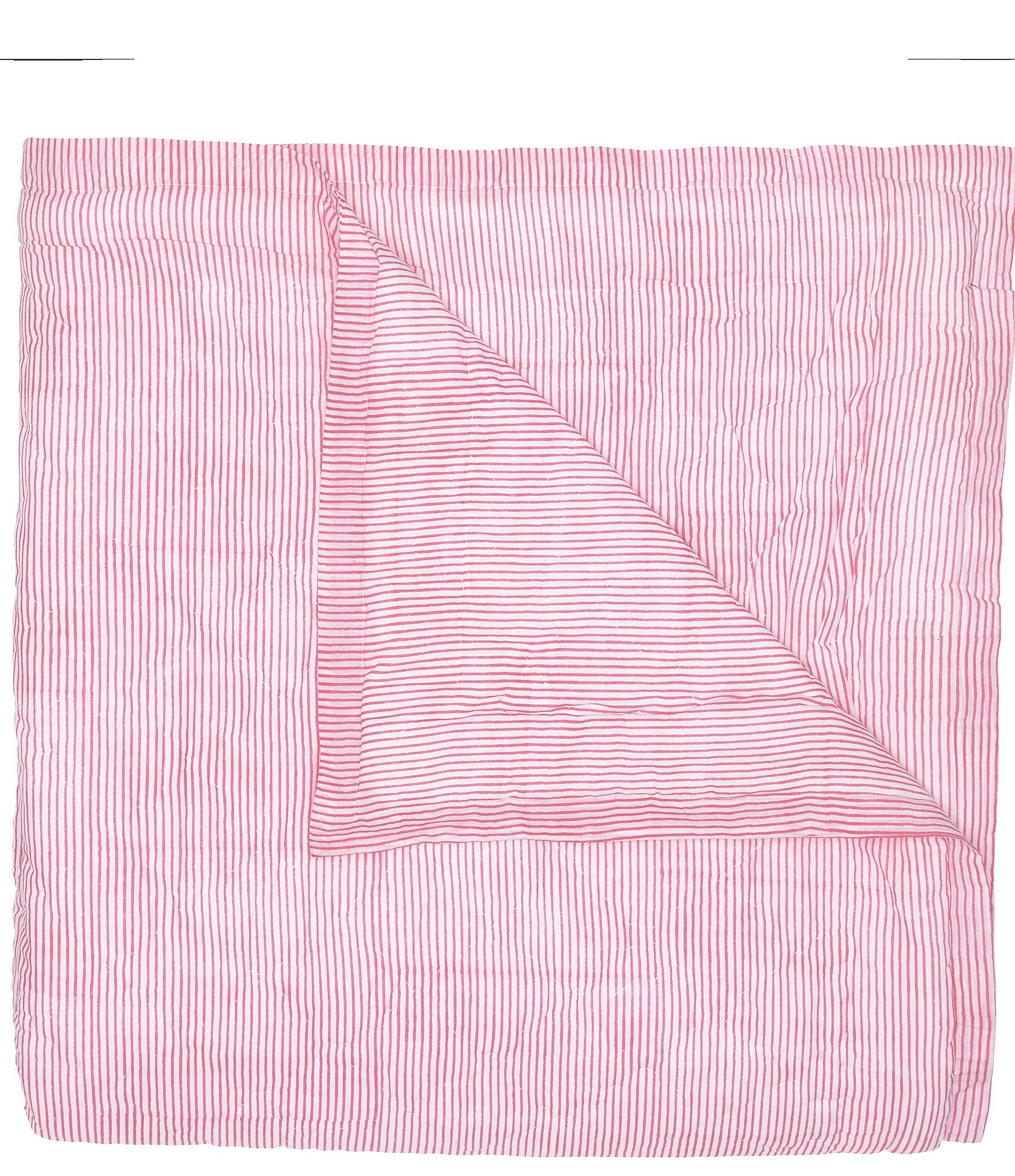 John Robshaw Nandi Azalea Stripe Cotton Voile Quilt