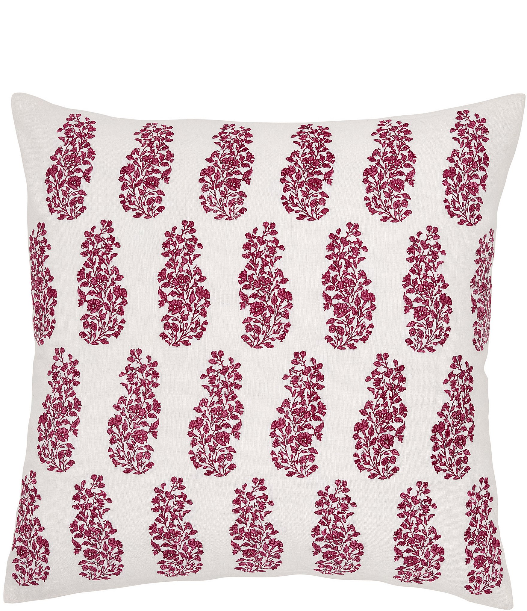 John Robshaw Nidhi Berry Square Pillow | Hamilton Place