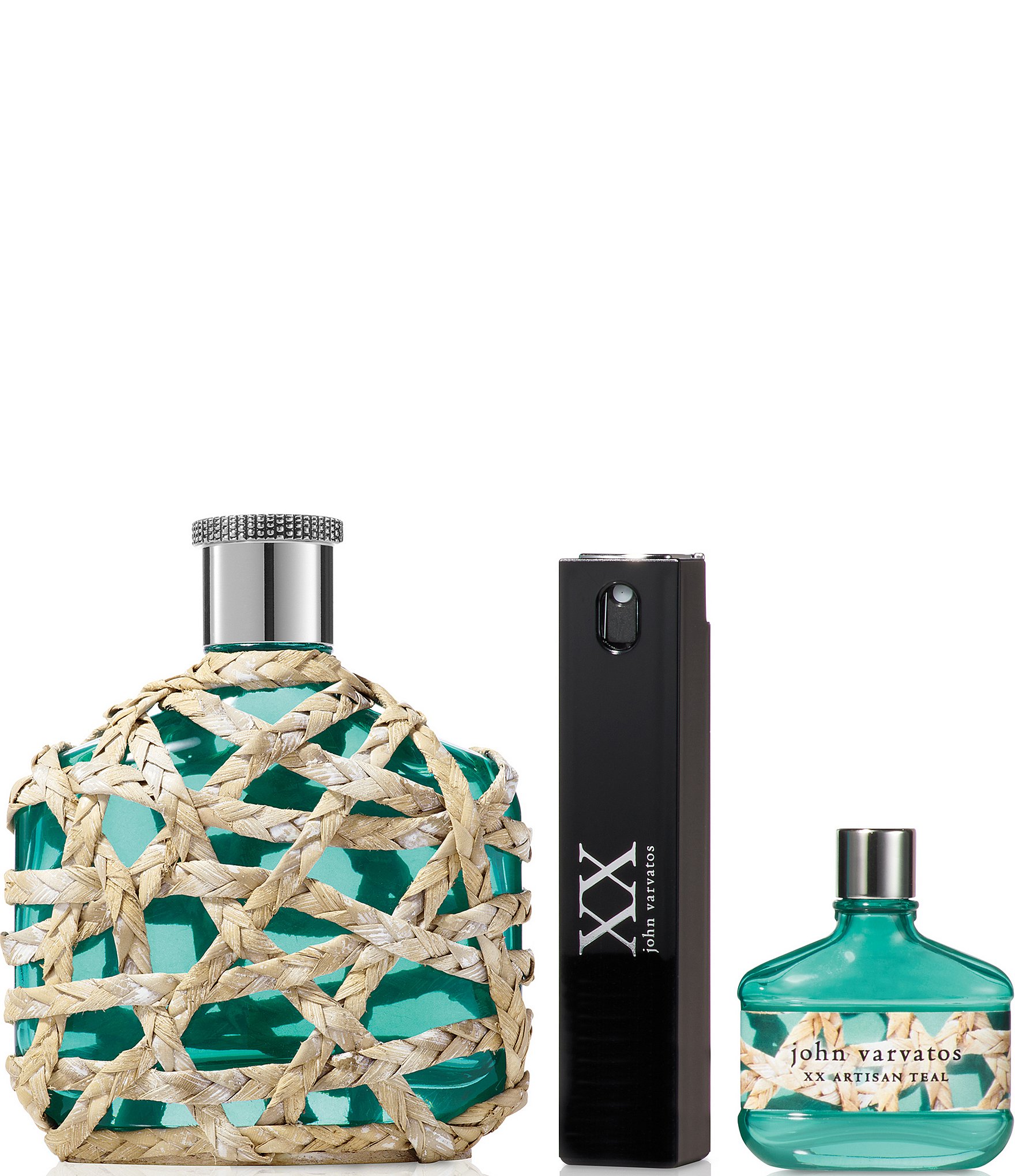 John Varvatos XX Artisan Teal 3 Piece Men's Cologne Gift Set