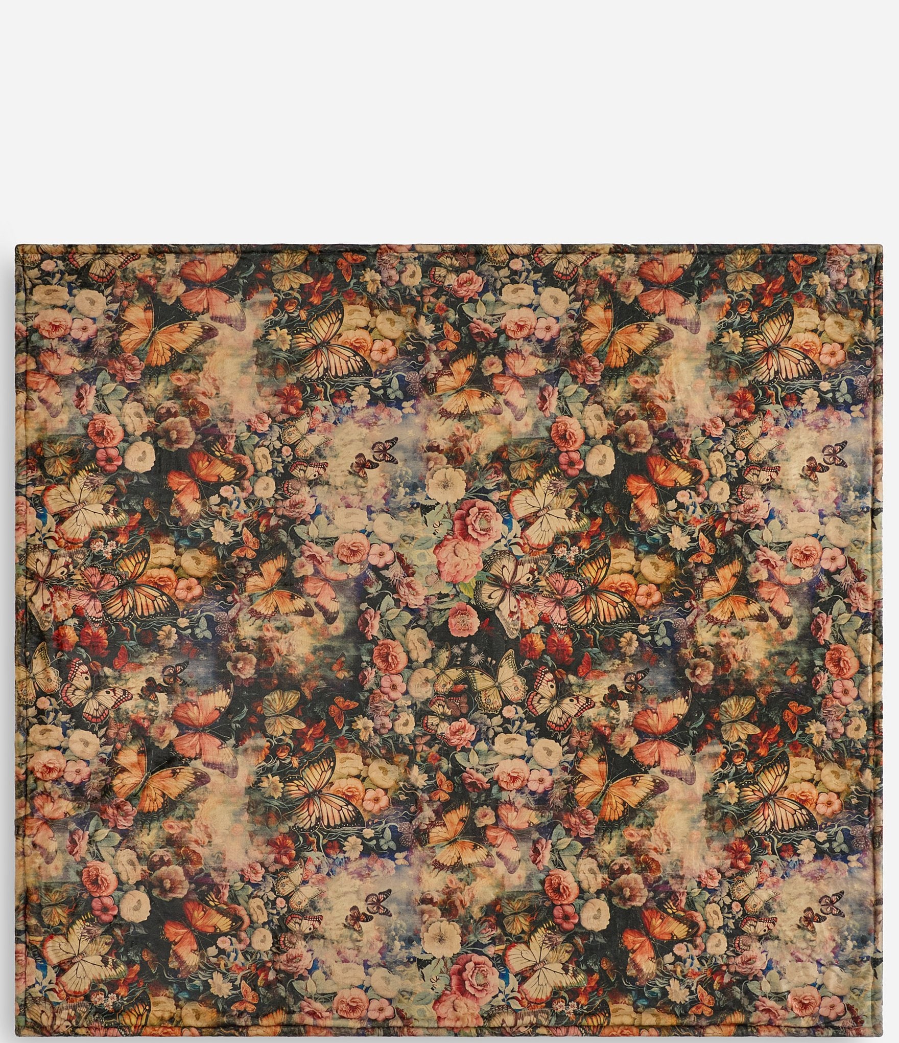 JOHNNY WAS Laurel Canyon Lola Scarf Cozy Reversible Throw Blanket