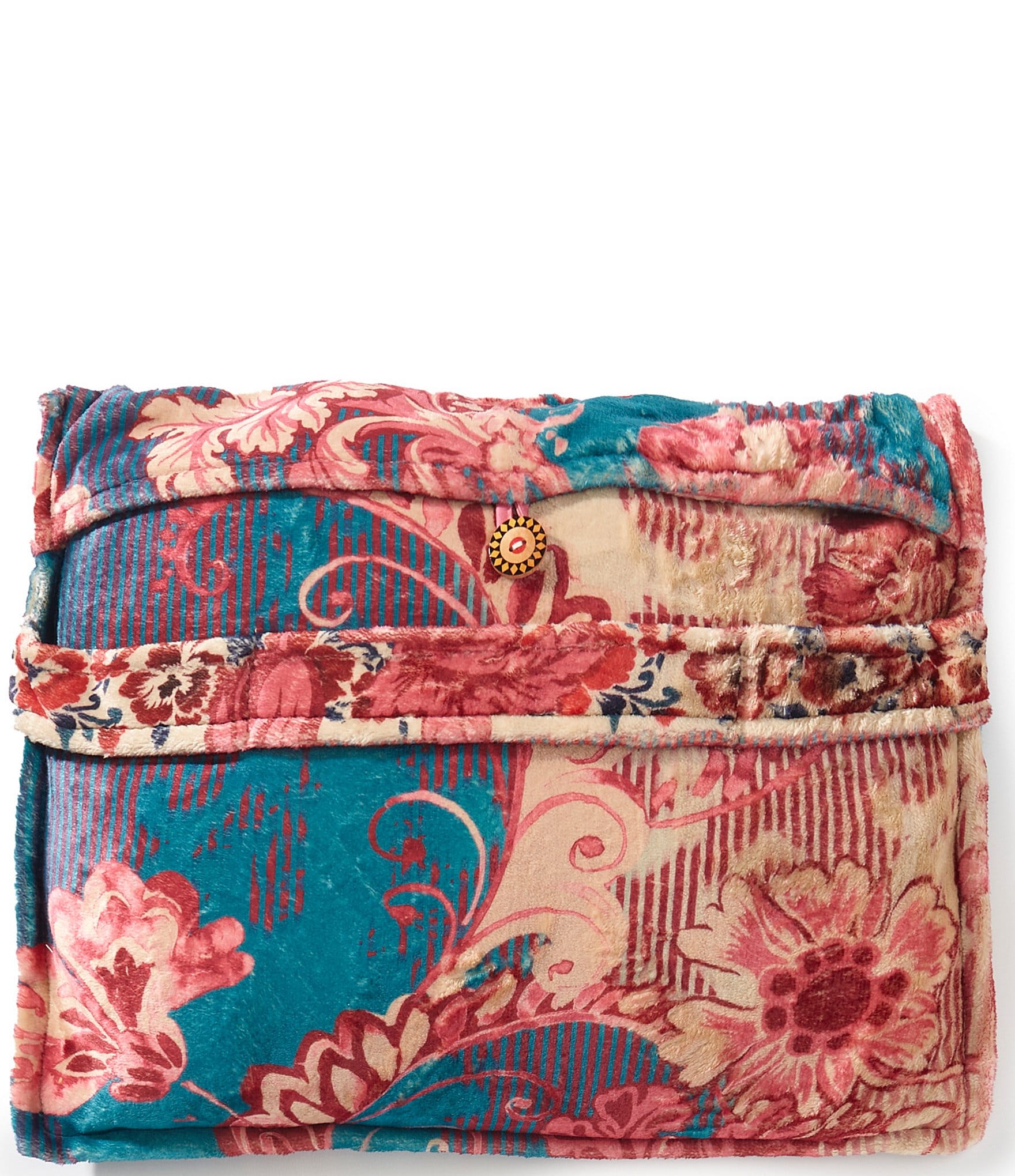 JOHNNY WAS Lulu Reversible Travel Blanket