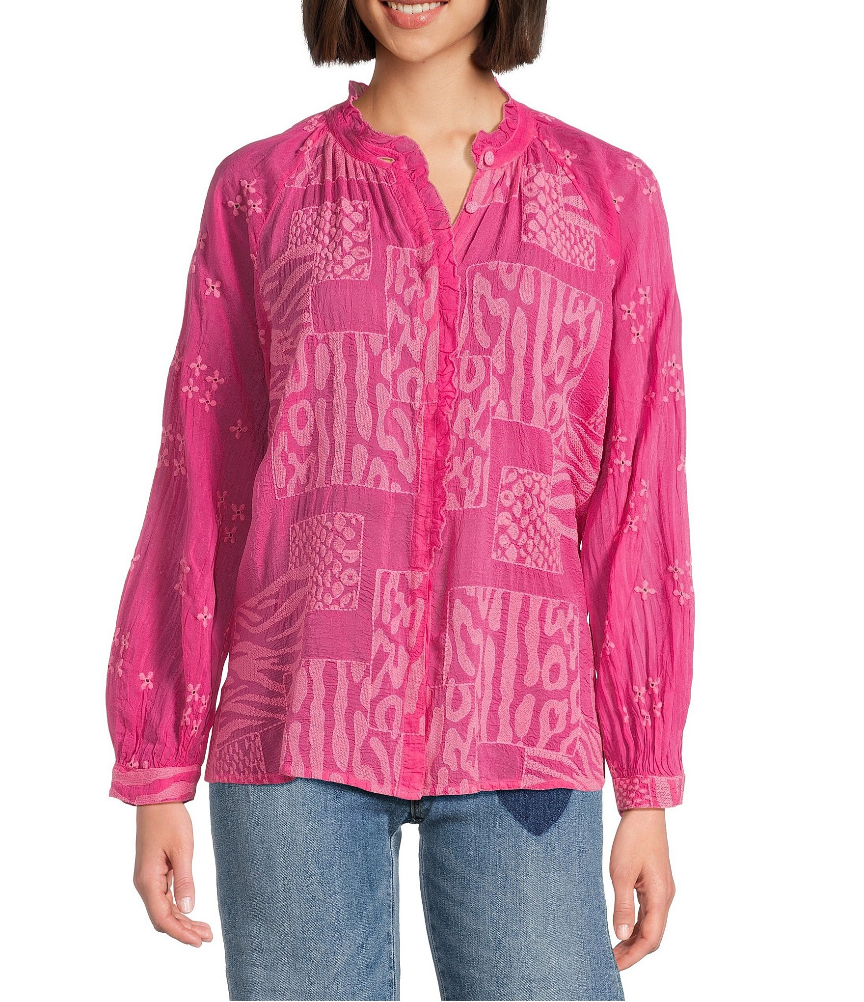 Soor Ploom Ramona Blouse - Twig & Vine on Old Gold – Casp