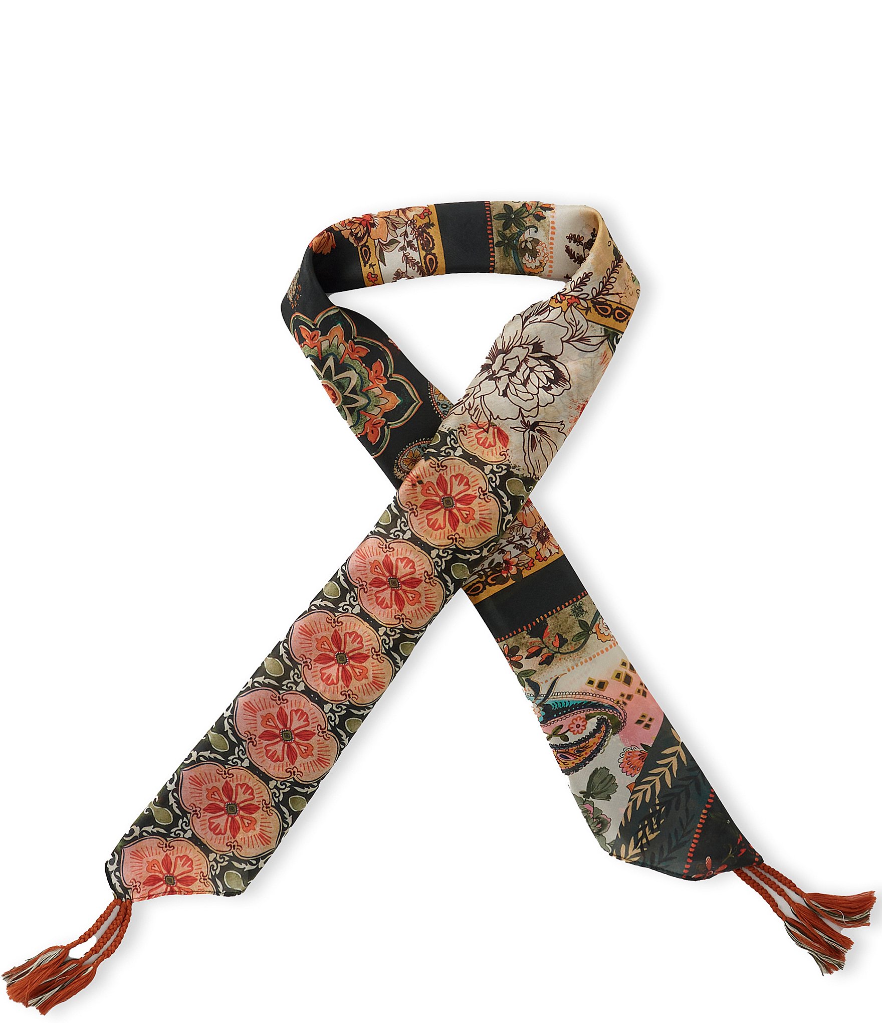 JOHNNY WAS Solana Silk Square Scarf