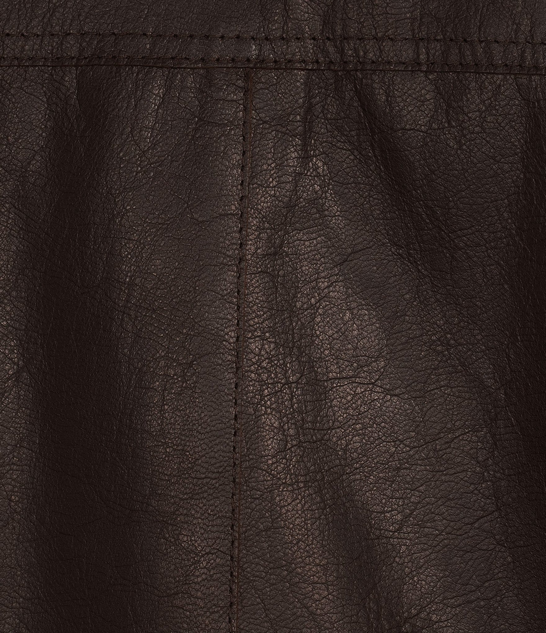 JOHNNY WAS Winged Collar Long Sleeve Leather Bike Jacket