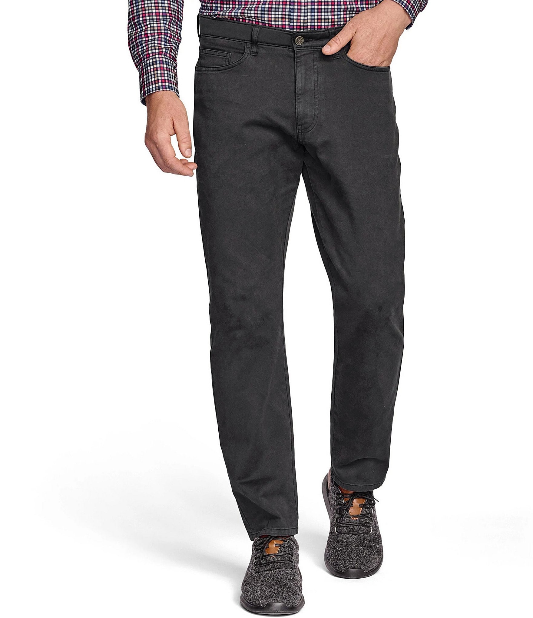 Johnston & Murphy 5-Pocket Stretch Pants | Dillard's