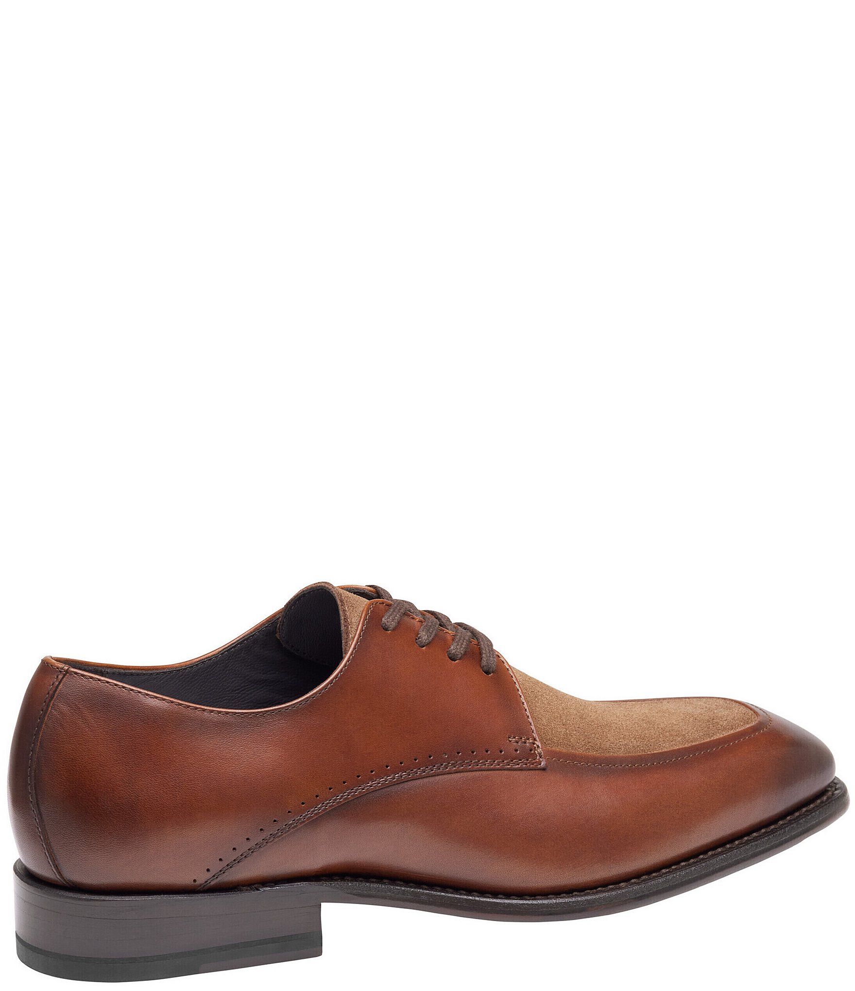 Johnston & Murphy Ashton Moc Toe Lace Up Oxfords