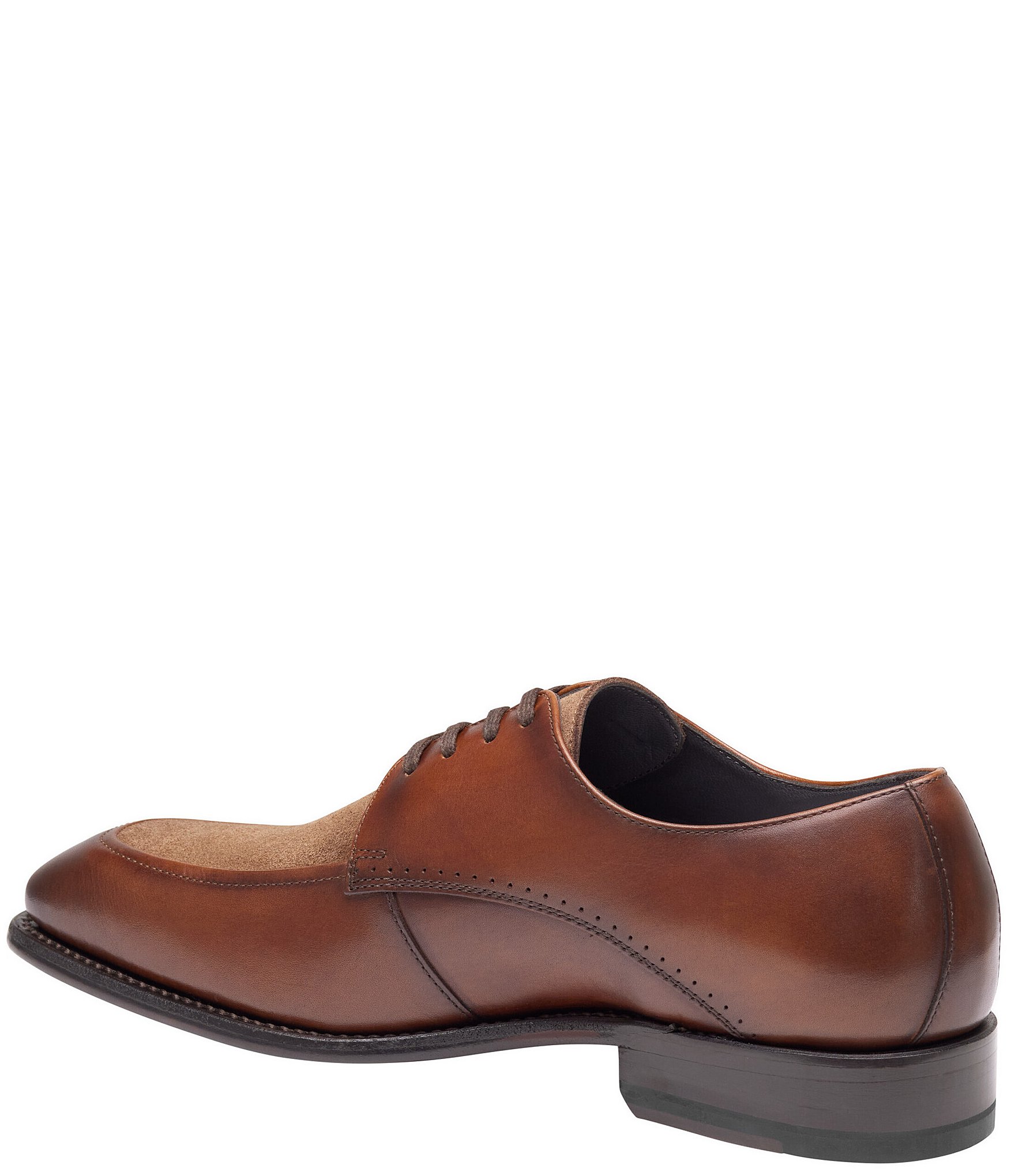 Johnston & Murphy Ashton Moc Toe Lace Up Oxfords