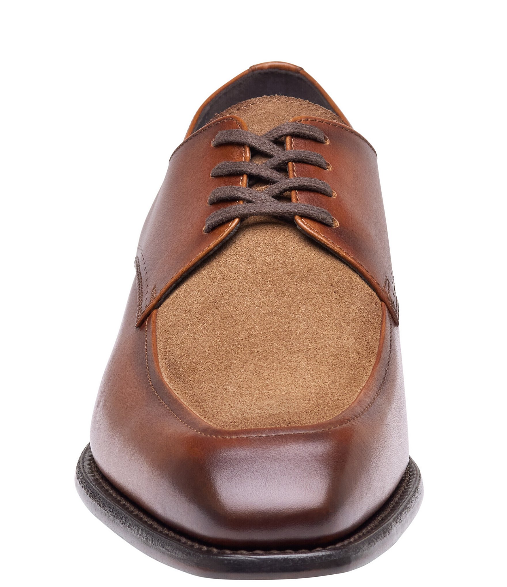 Johnston & Murphy Ashton Moc Toe Lace Up Oxfords