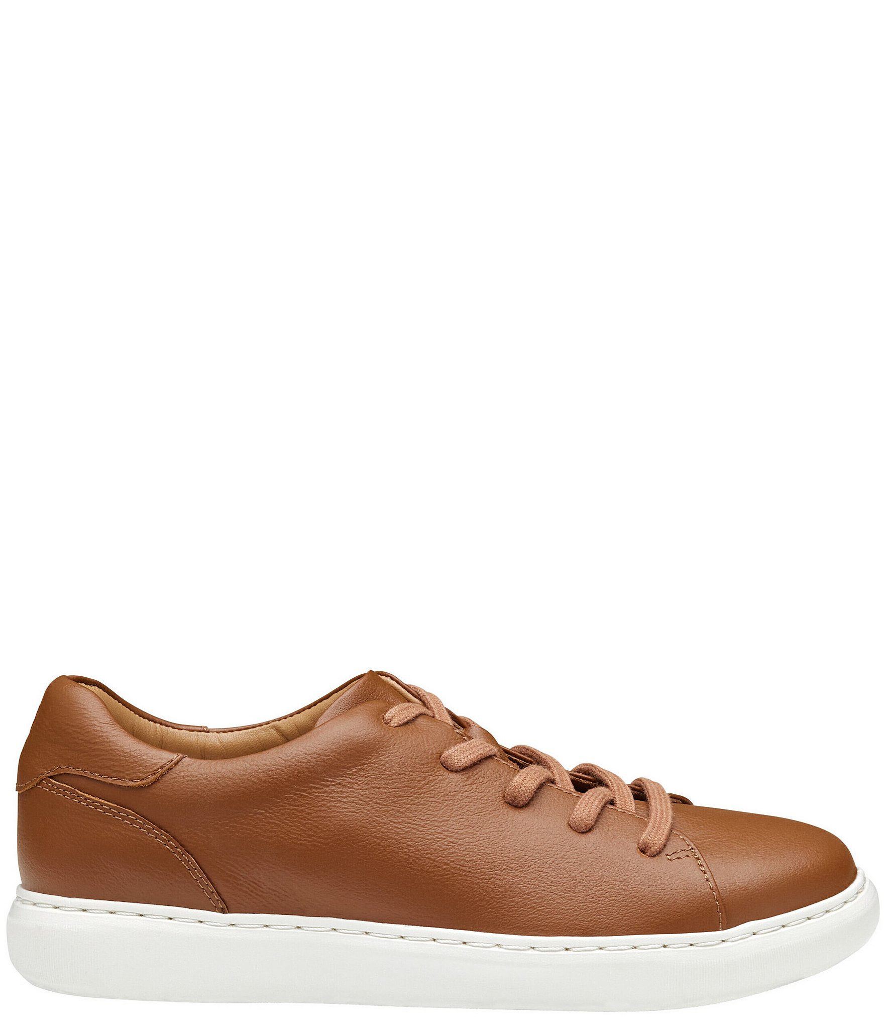 Johnston & Murphy Boys' Anders Leather Lace-To-Toe Sneakers (Youth)