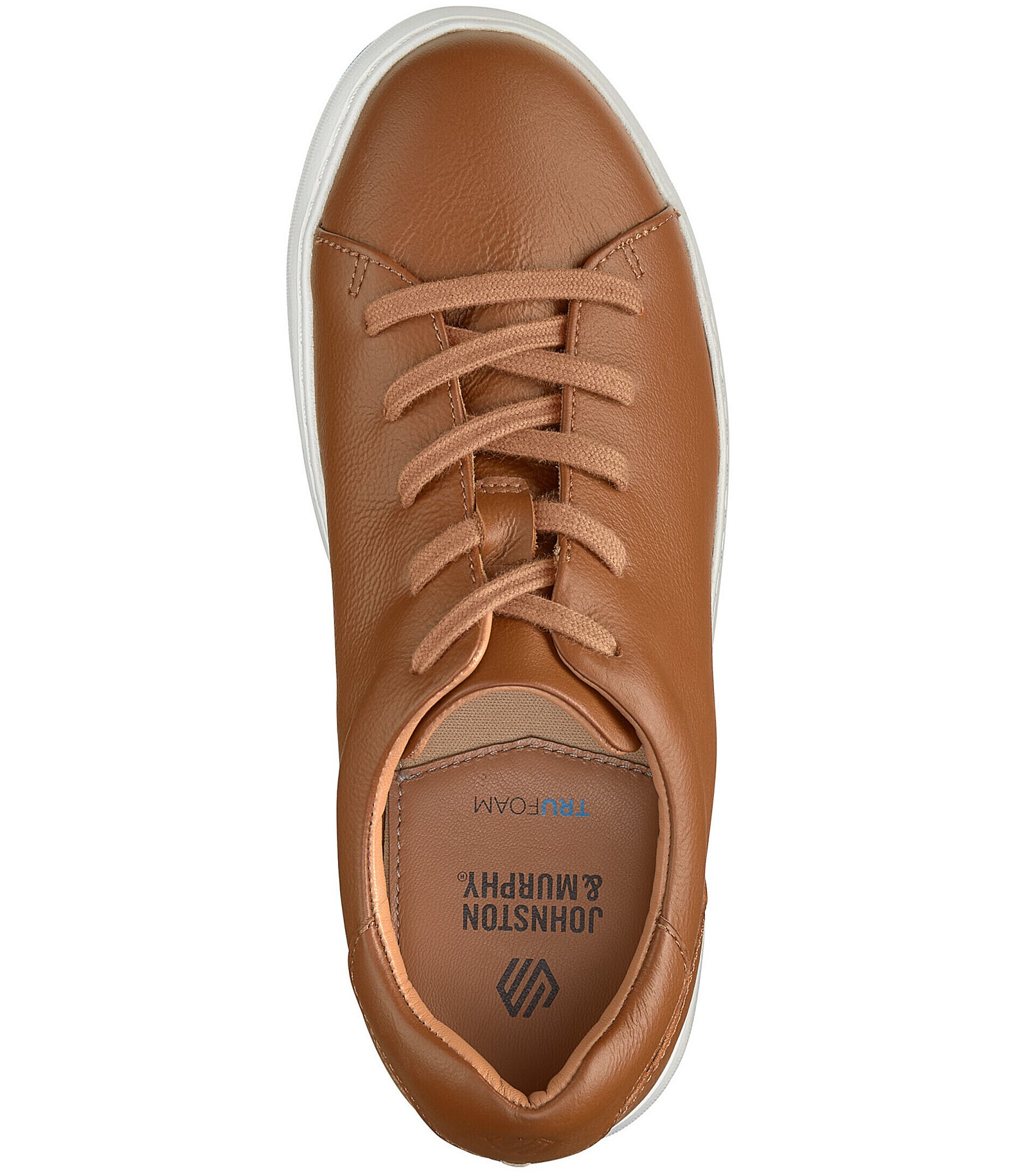 Johnston & Murphy Boys' Anders Leather Lace-To-Toe Sneakers (Youth)